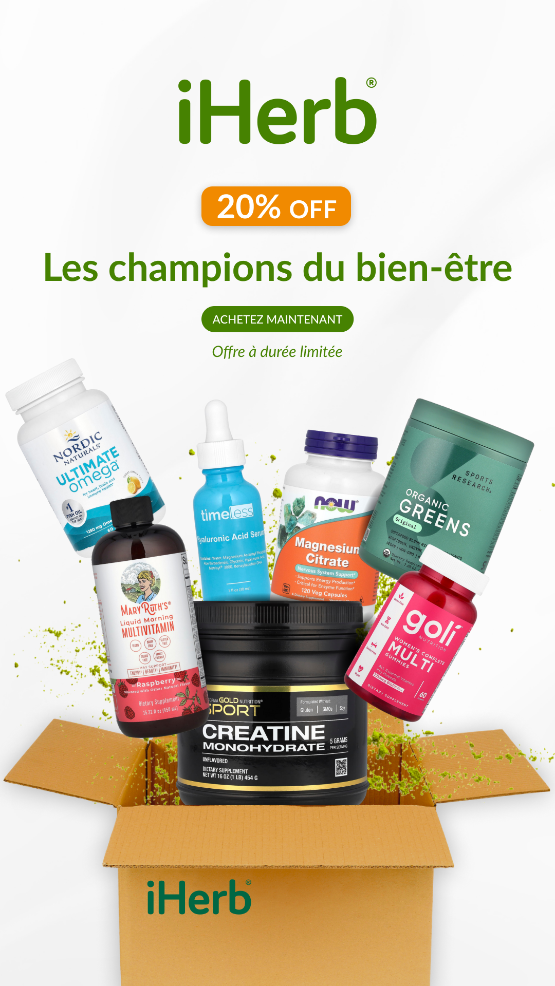 iHerb.com French Facebook ad