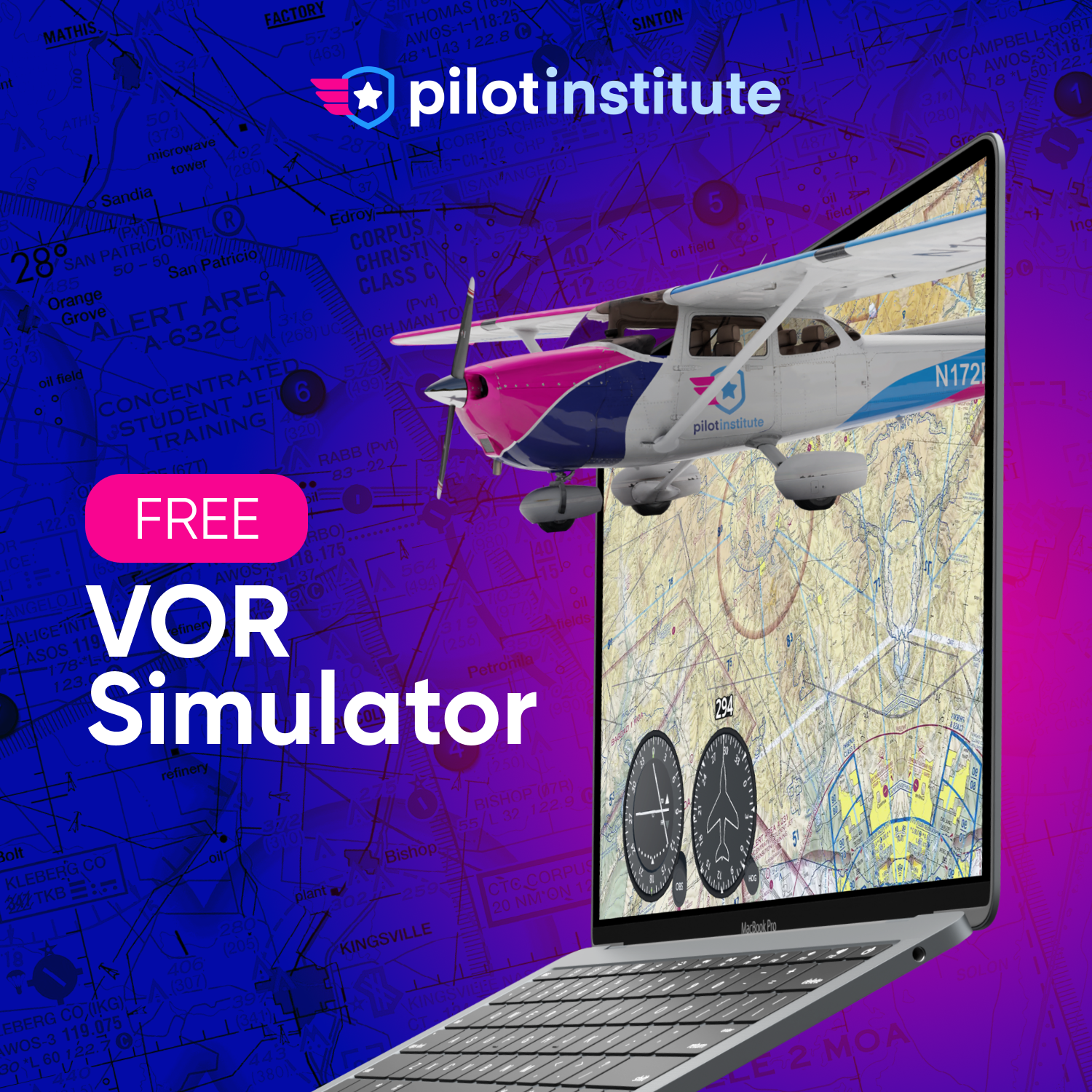 Pilot Institute Airplanes Facebook ad