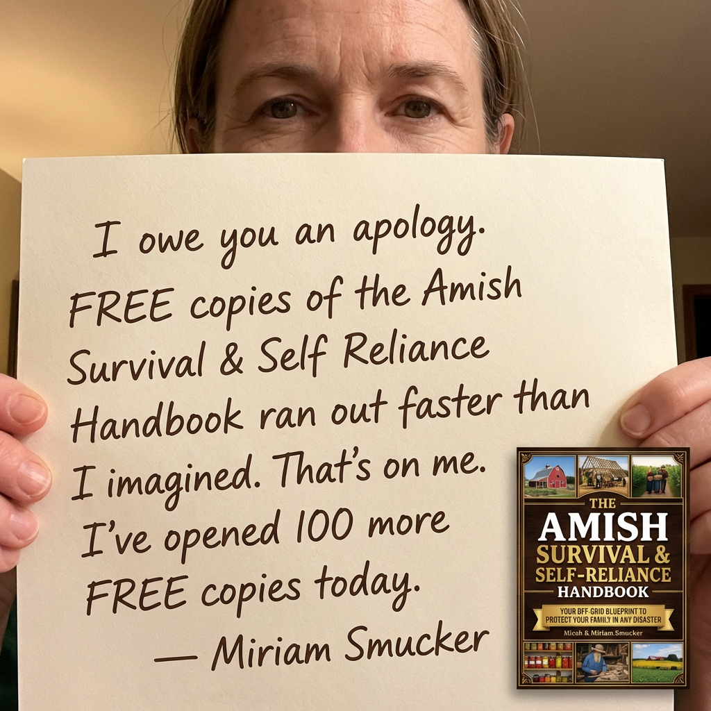Amish Survival Secrets Facebook ad