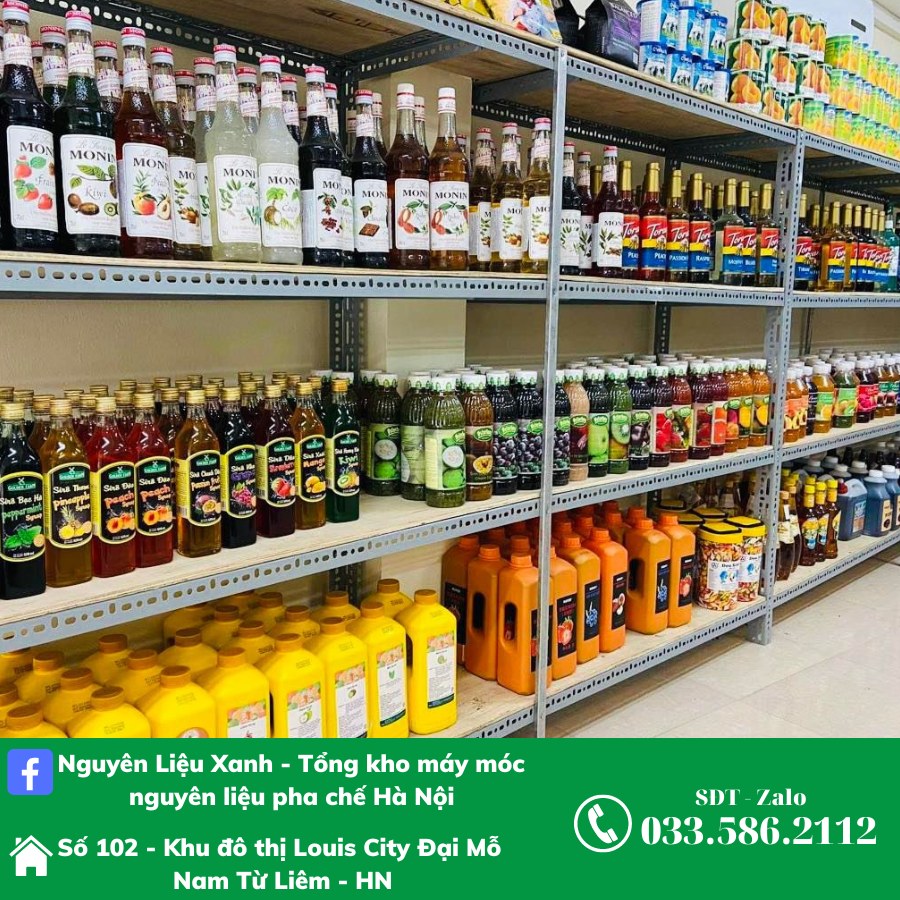 Nguyên Liệu Xanh - Tổng Kho Nguyên Liệu Pha Chế Hà Nội Facebook ad: Bạn đang tìm các loại Nguyên liệu pha…