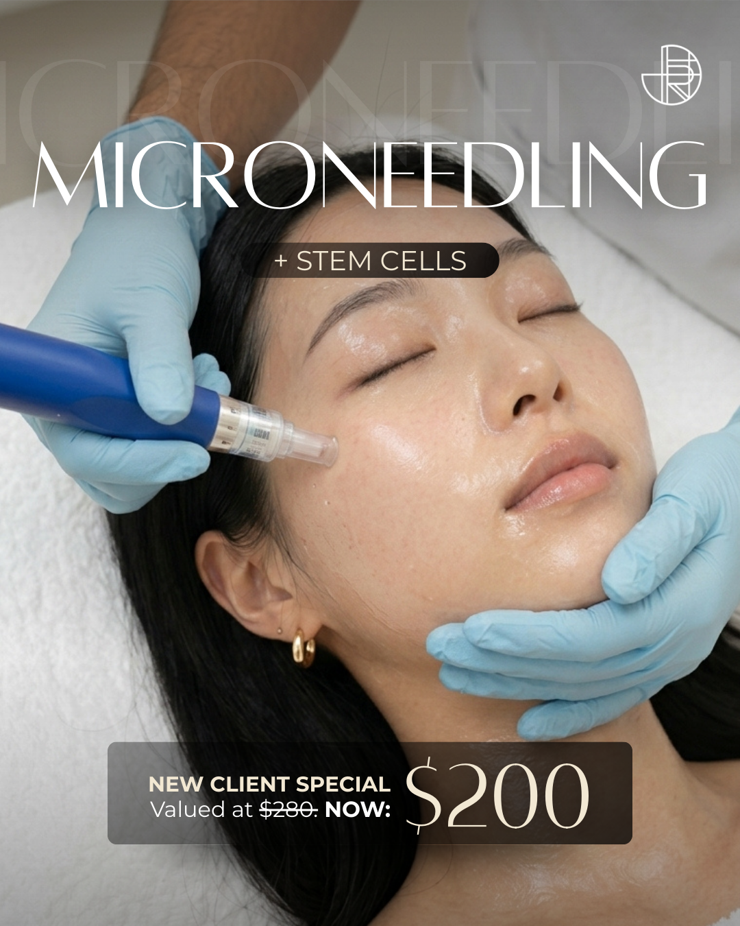 Redefine Studios Las Vegas Facebook ad: Tighten and Smooth Your Face