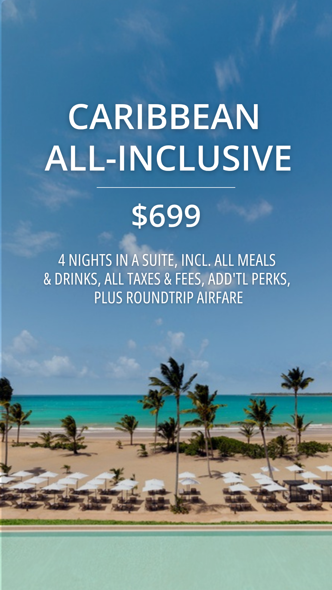 Travelzoo Facebook ad