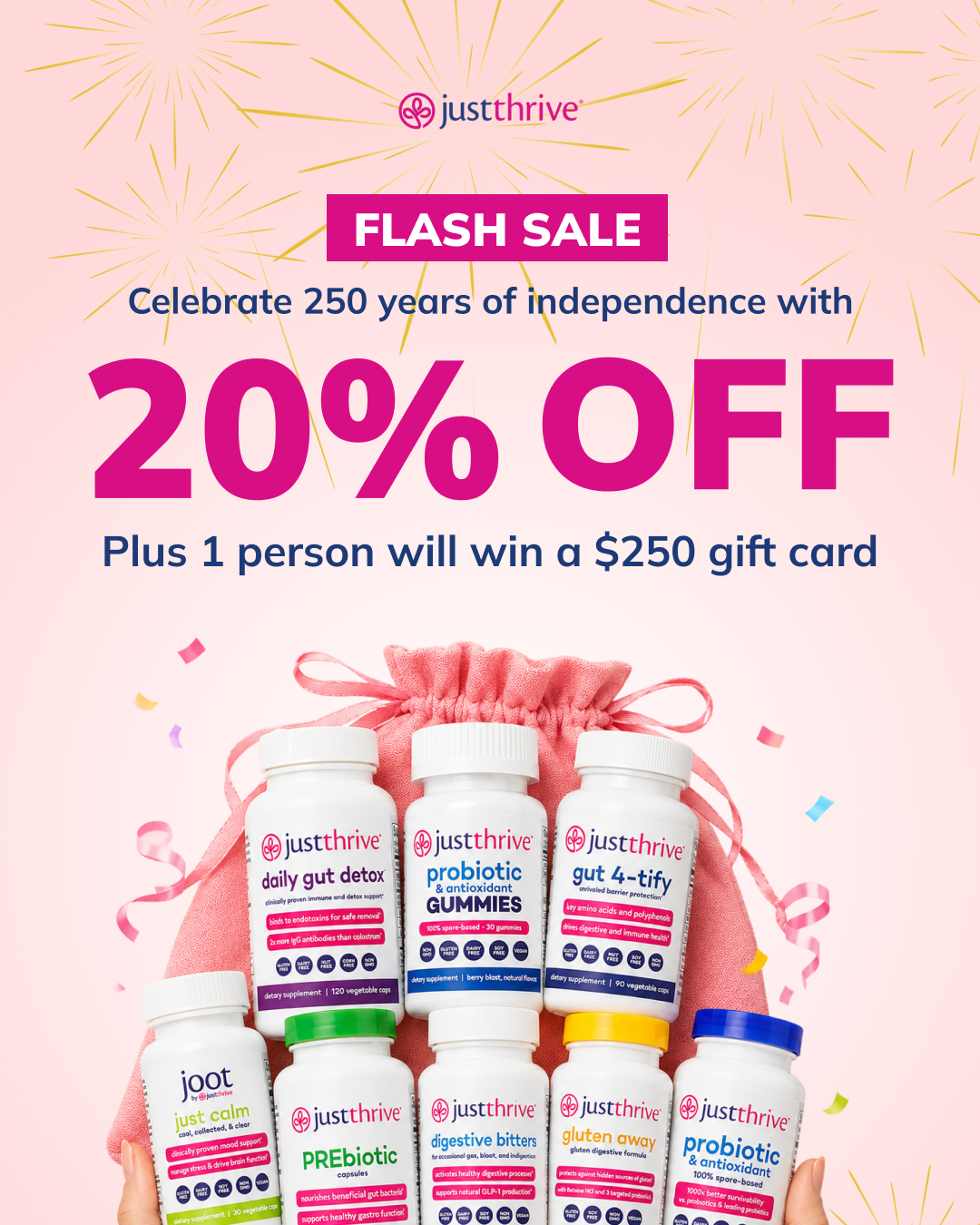 Just Thrive Facebook ad