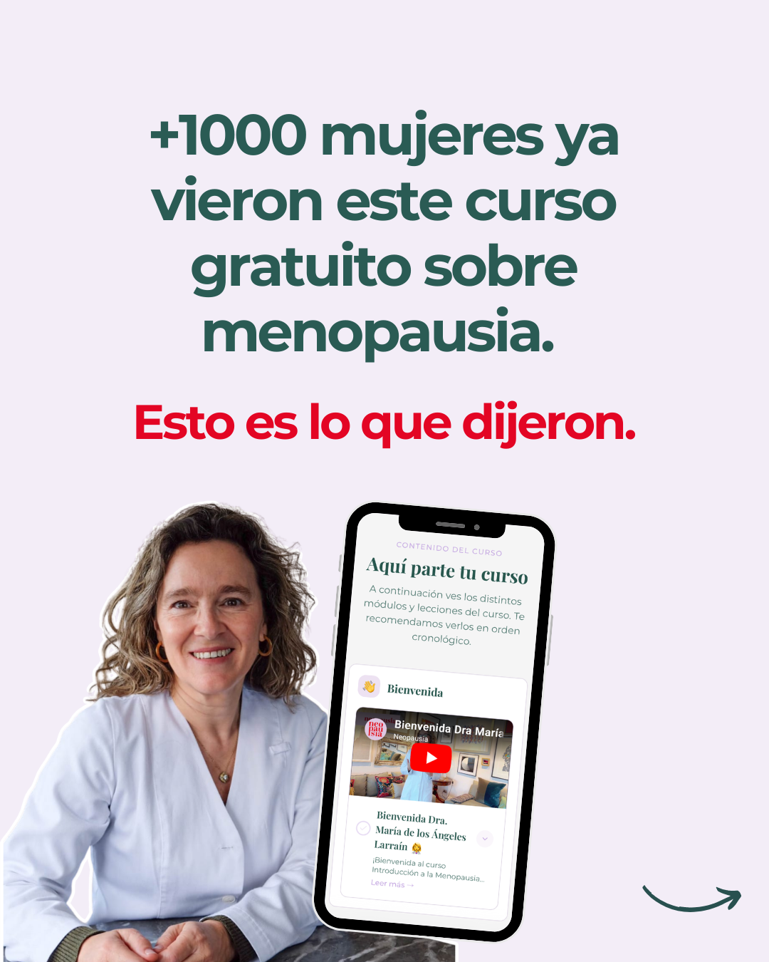 Neopausia Facebook ad: Este curso gratuito de Neopausia te entrega herramientas…