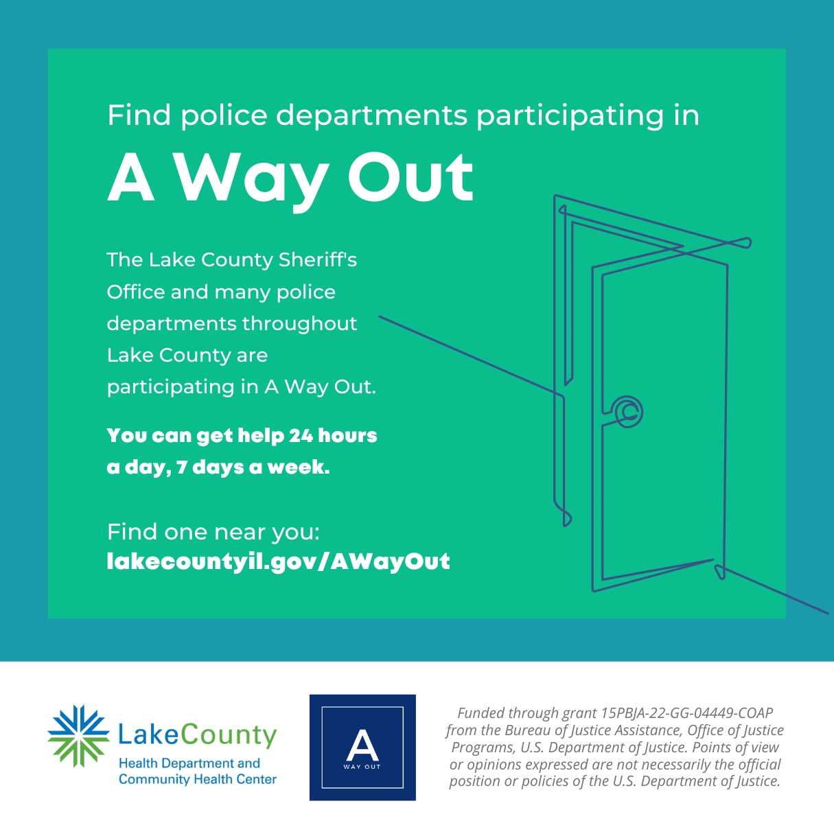 Lake County Health Department and Community Health Center Facebook ad