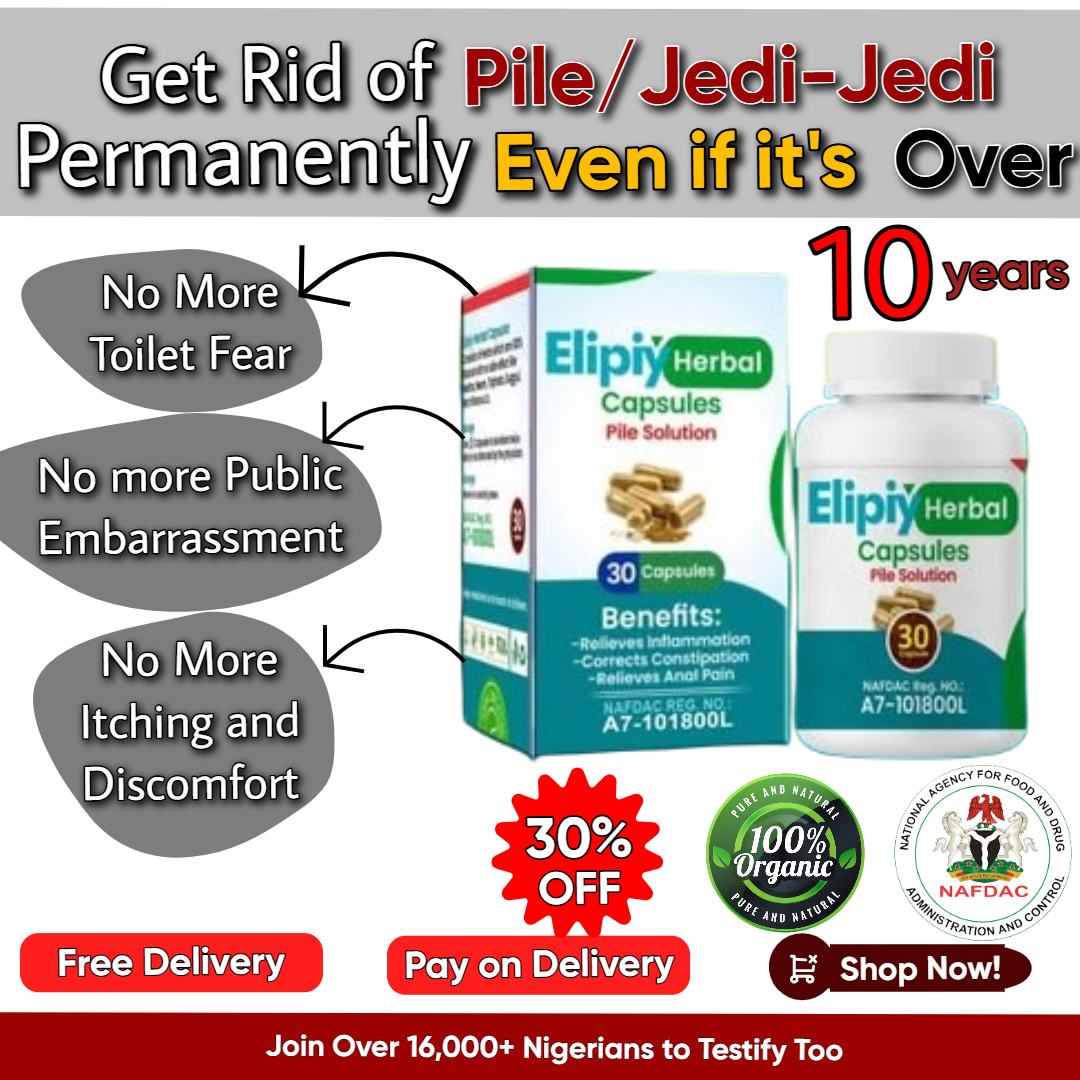 Med Lab Facebook ad: Pile Gone in 1-2-3! Try Elipy & be Free!