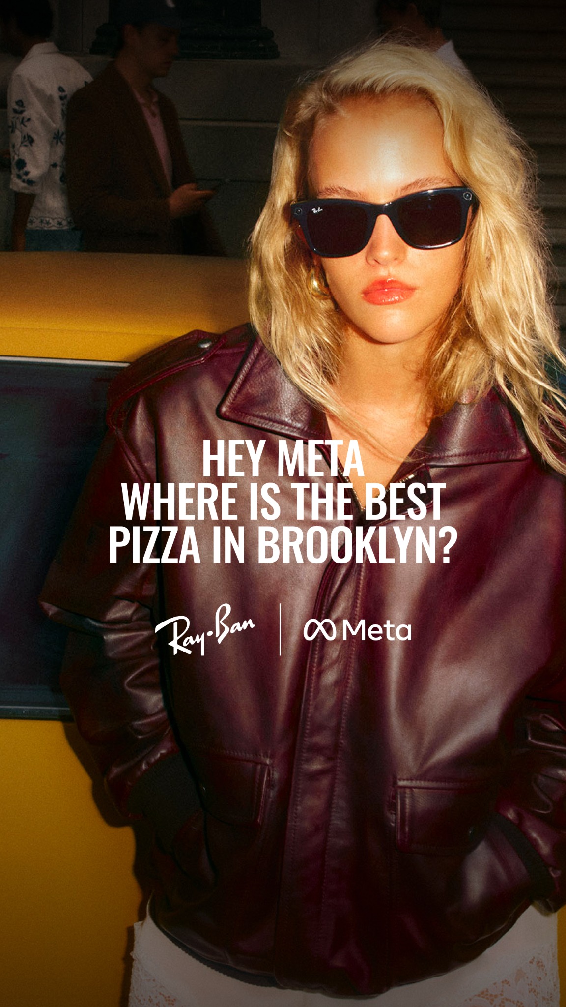 Ray-Ban Meta Facebook ad