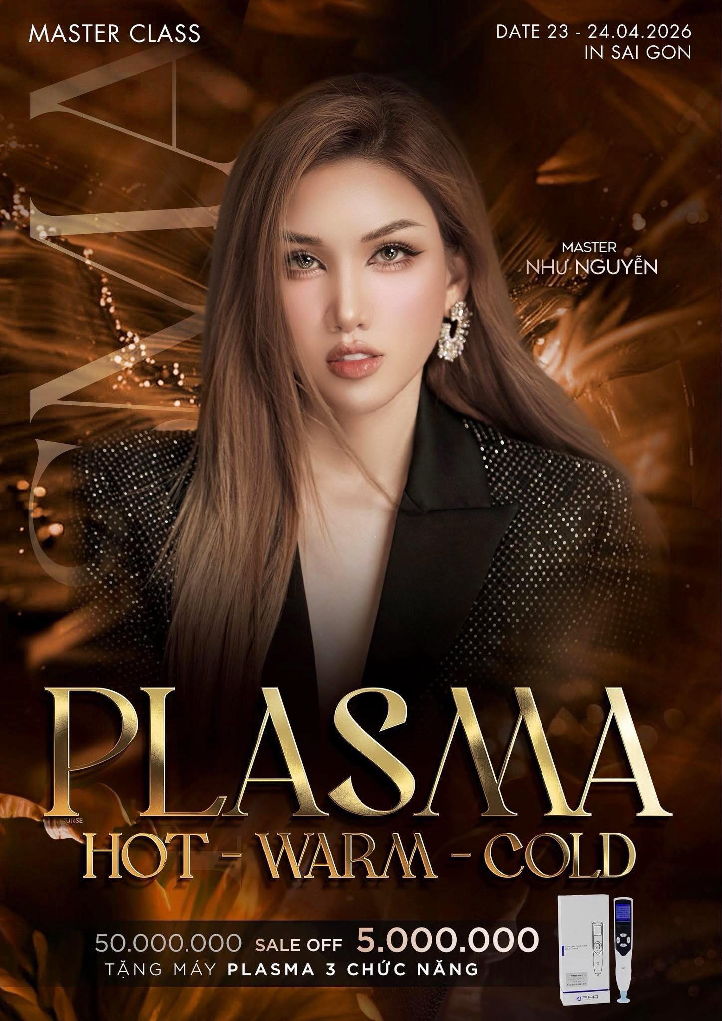 Nhu Nguyen Cold Plasma Facebook ad: Khoá sắp tới 23-24/4 tại Sài Gòn nha…