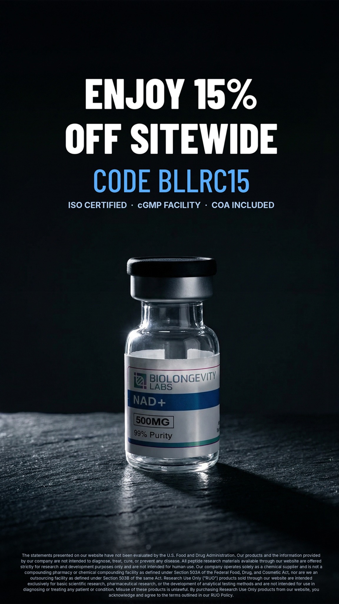 Allaboutpeptides Facebook ad