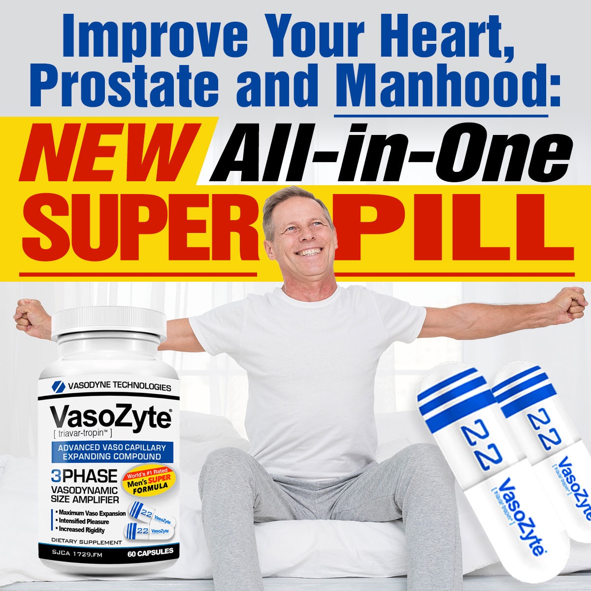 Vasozyte Facebook ad from Apr 19, 2024