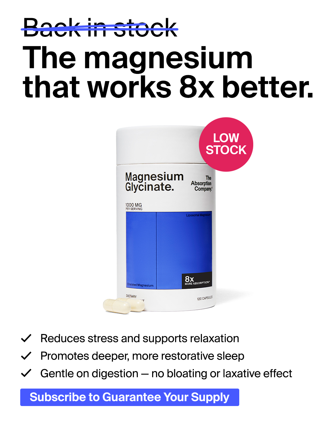 The Absorption Company Facebook ad