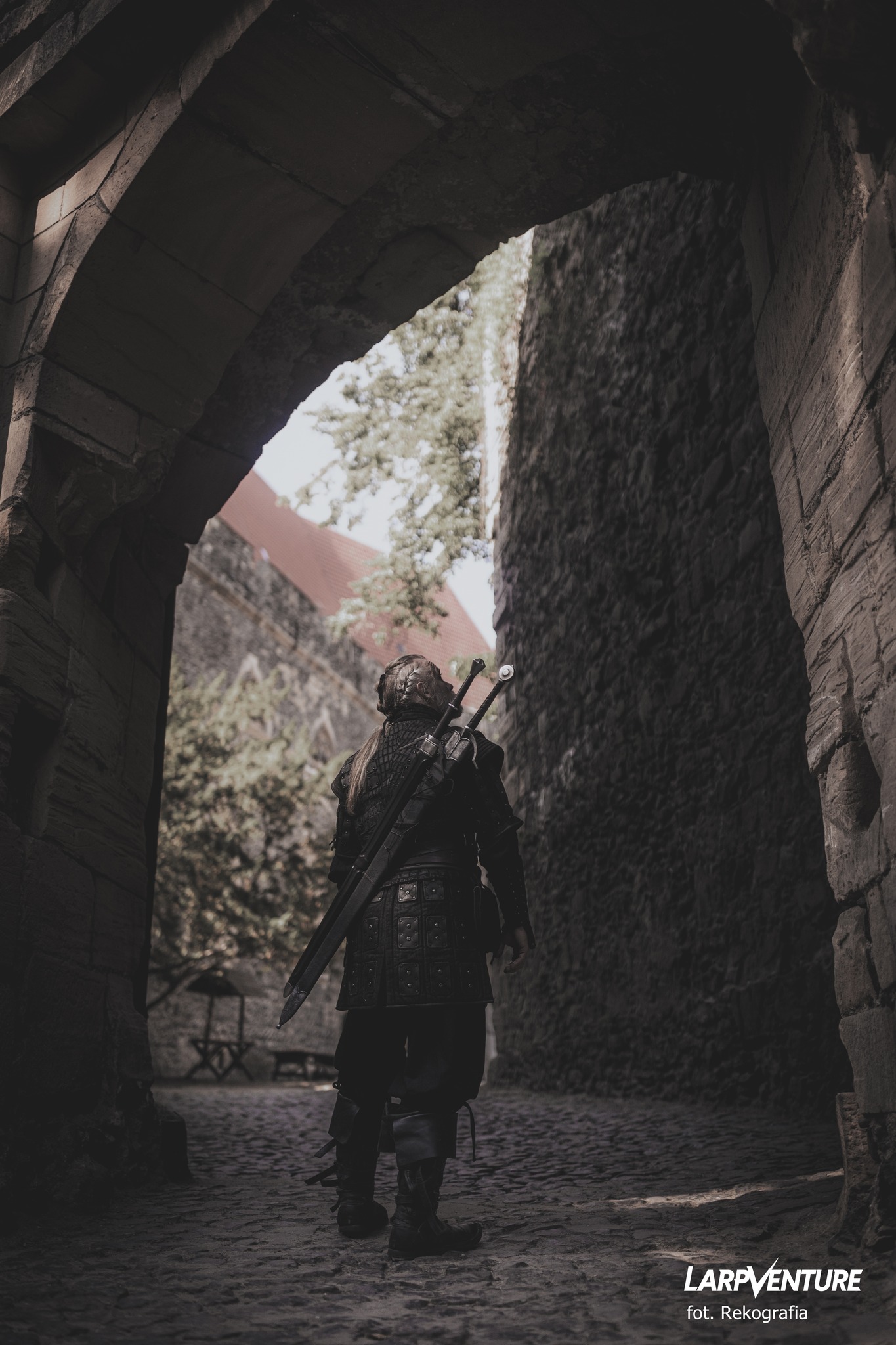 LarpVenture Facebook ad: W ramach przygotowań do Kaer Morhen odwiedzilismy Zamek…