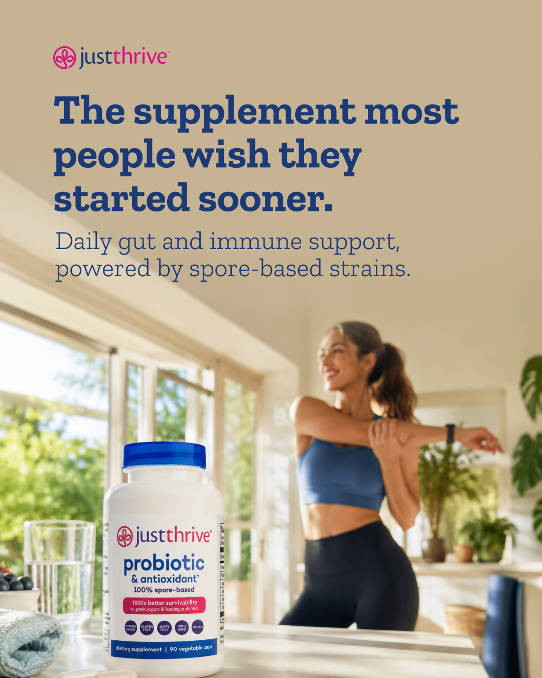 Just Thrive Facebook ad