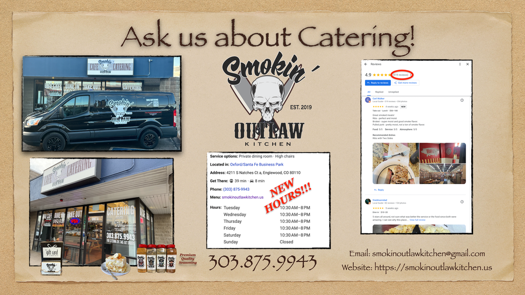 Smokin’ Outlaw Kitchen Facebook ad