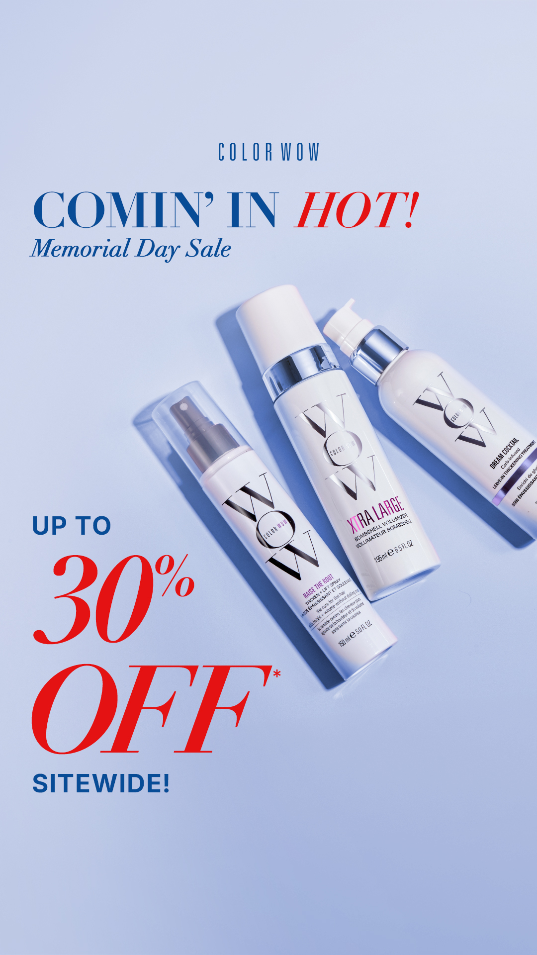 Color Wow Facebook ad