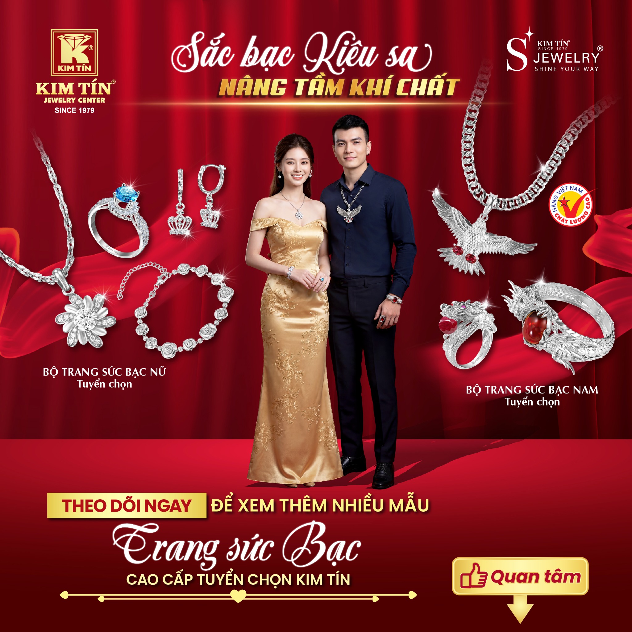 TRANG SỨC KIM TÍN Facebook ad: YÊU TRANG SỨC, ĐỪNG QUÊN LIKE TRANG KIM…