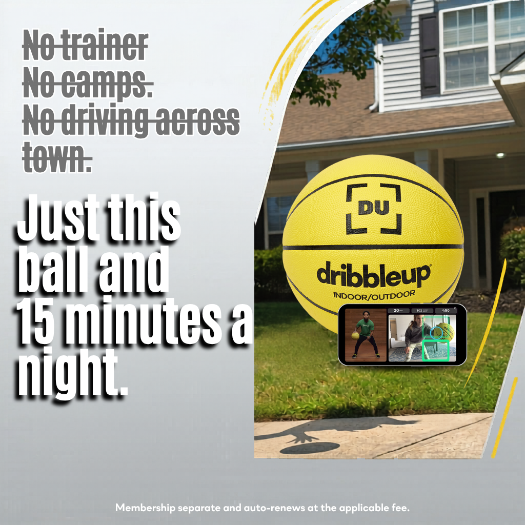 Dribbleup Facebook ad