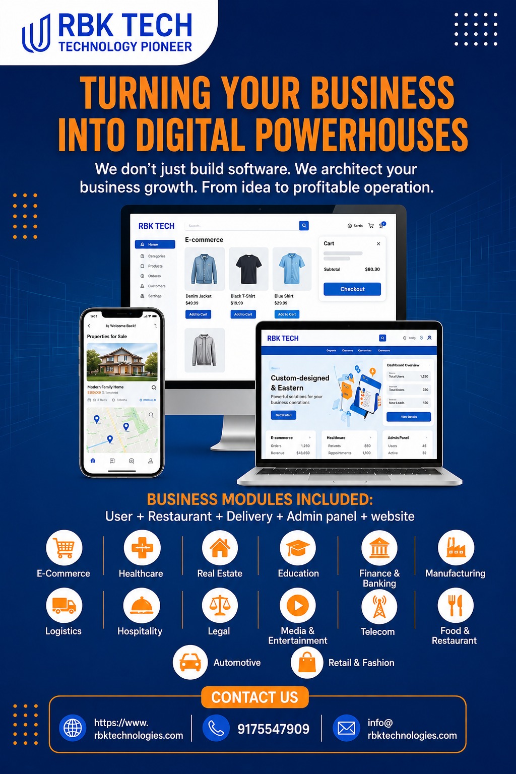RBK Technologies Limited Facebook ad: Digitize, Automate & Scale Your Business