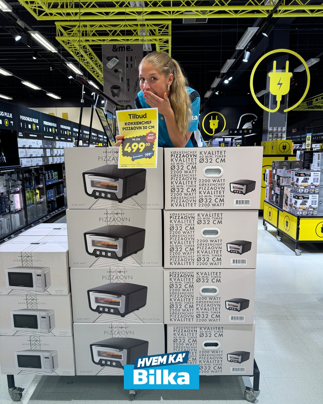 Bilka Facebook ad: Se mere i avisen