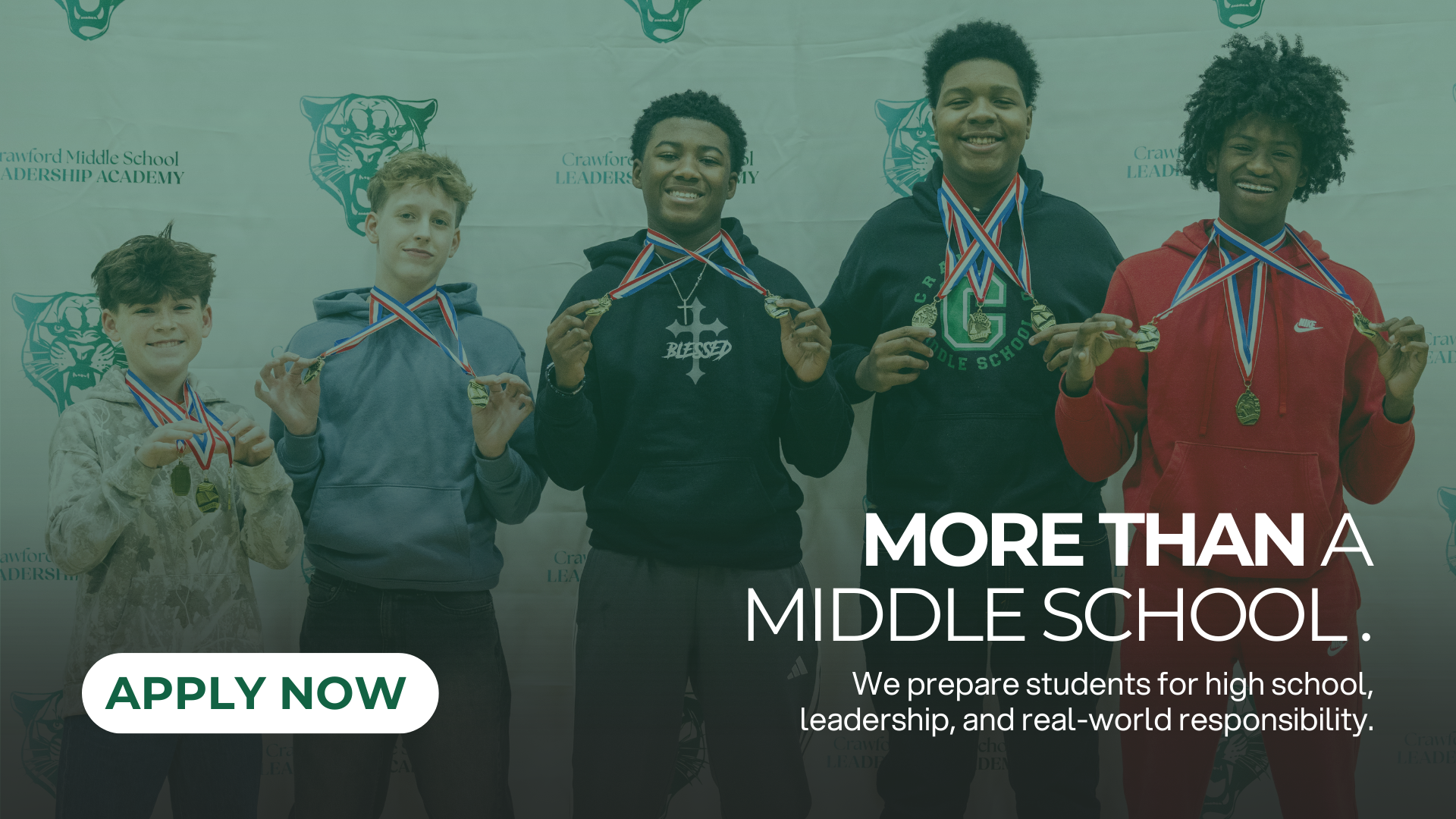 Crawford Middle School Leadership Academy Facebook ad