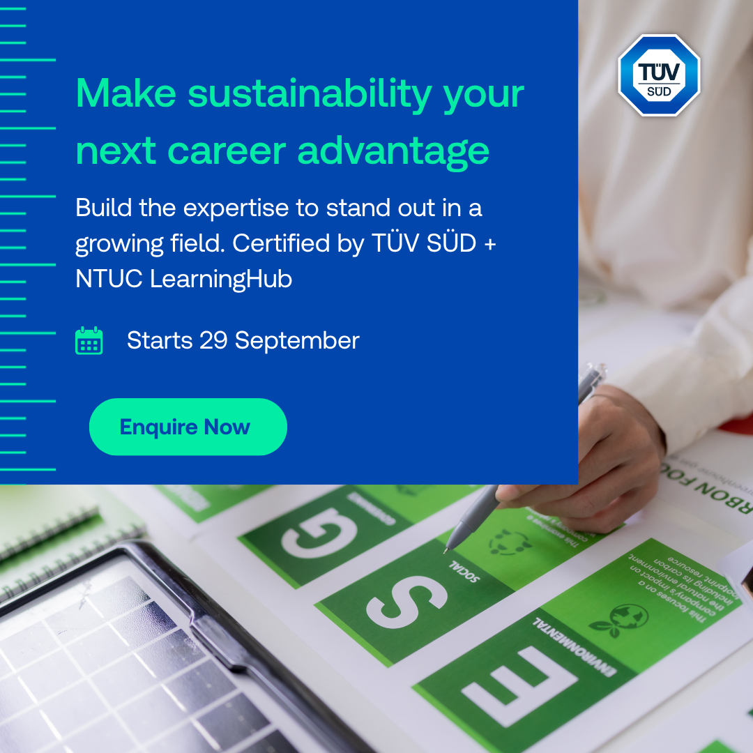 TÜV SÜD - ASEAN Facebook ad: Your Career, Future-Ready