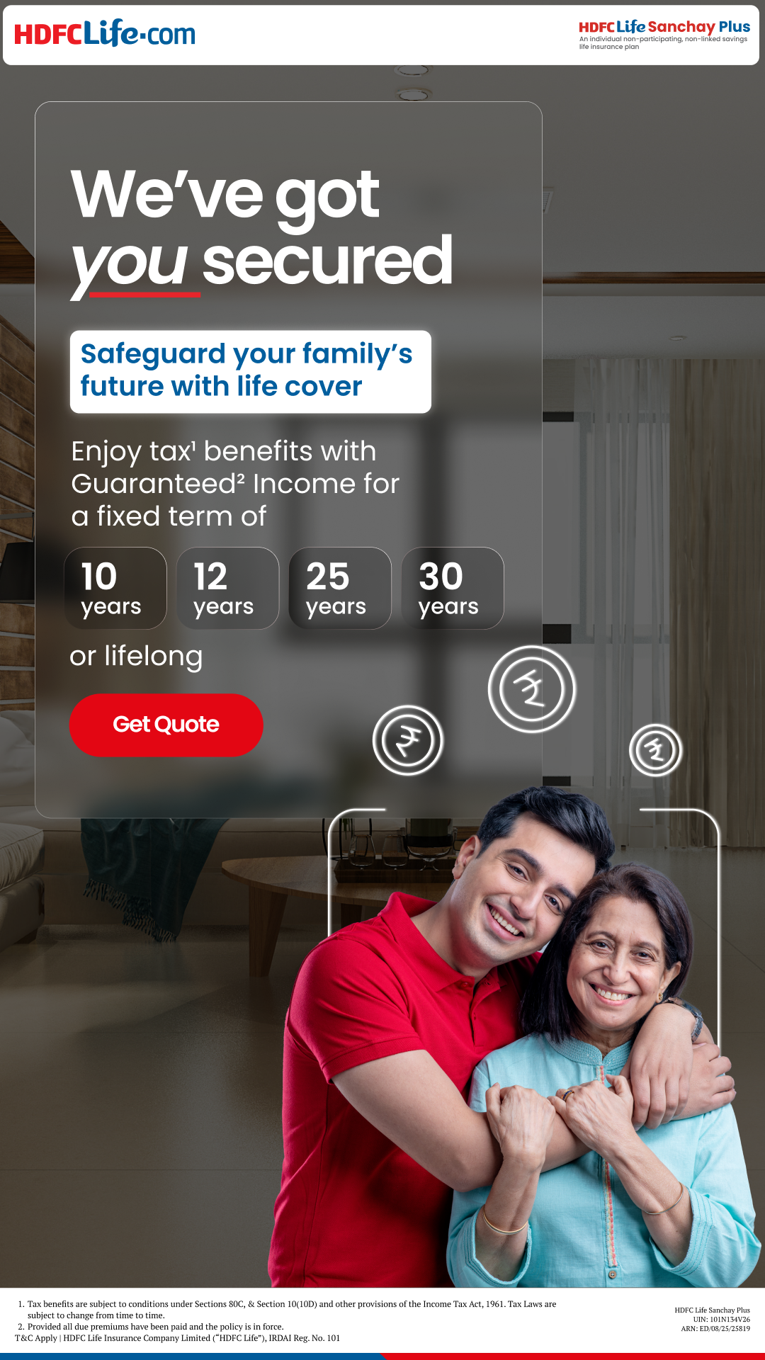HDFC Life Facebook ad