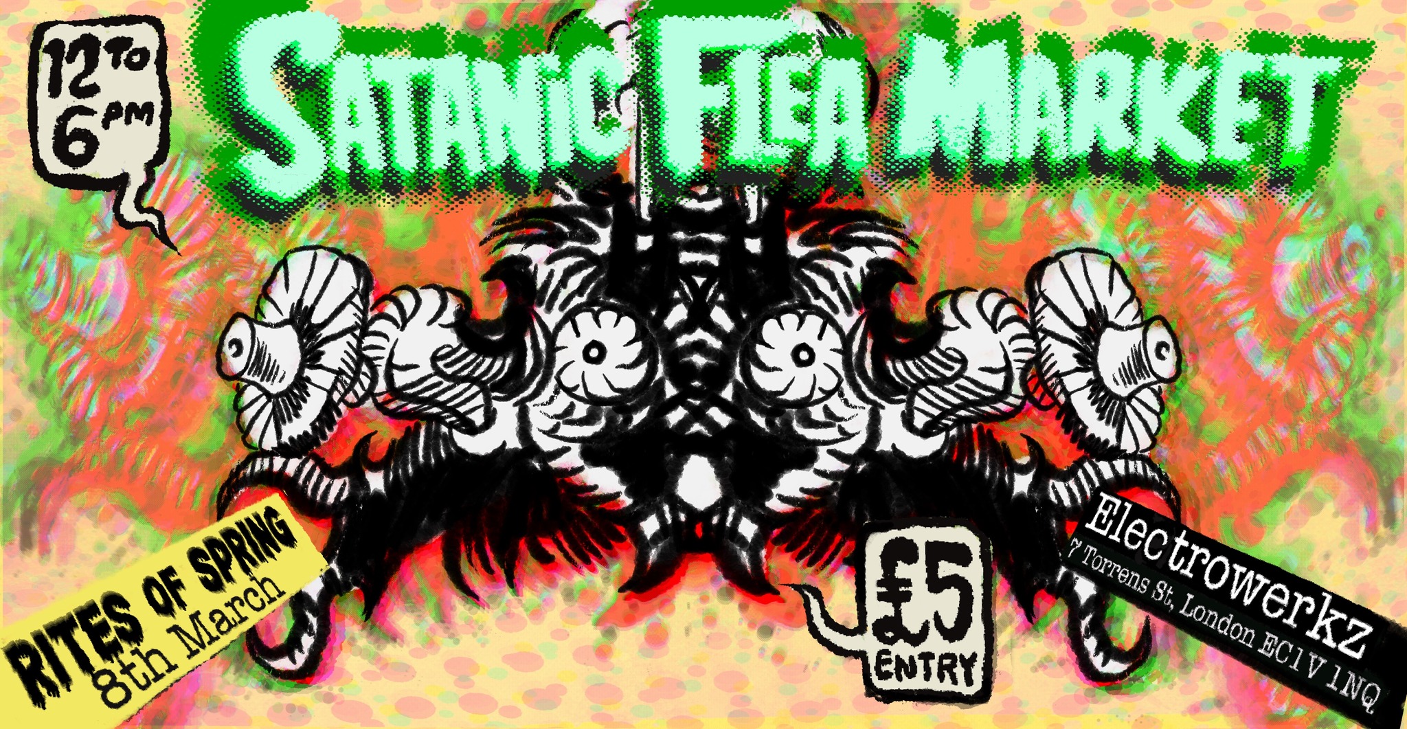 Baphomart Facebook ad: Satanic Flea Market - Rites of Spring
