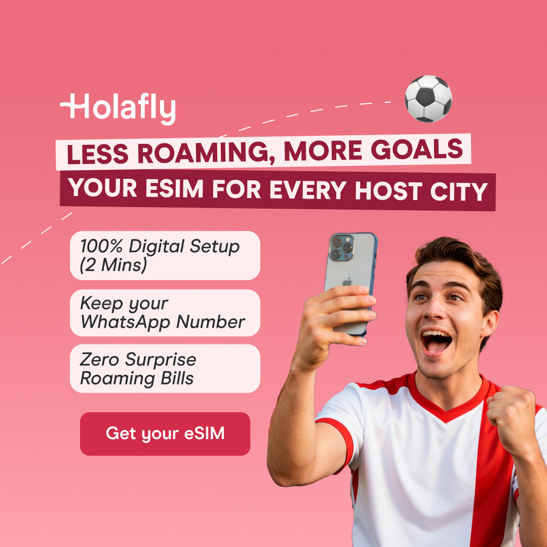 Holafly - English Facebook ad