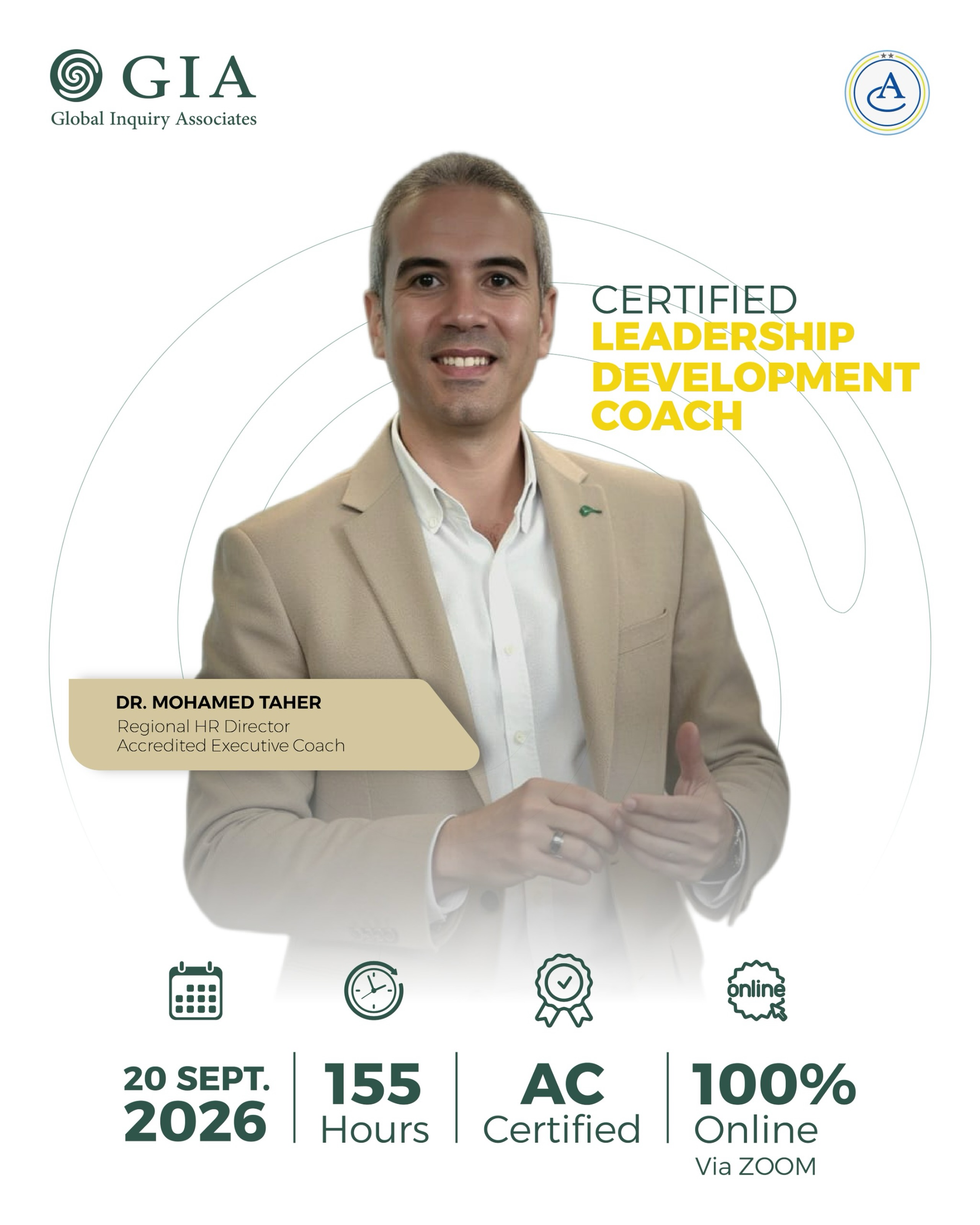 GIA Coaching School Facebook ad