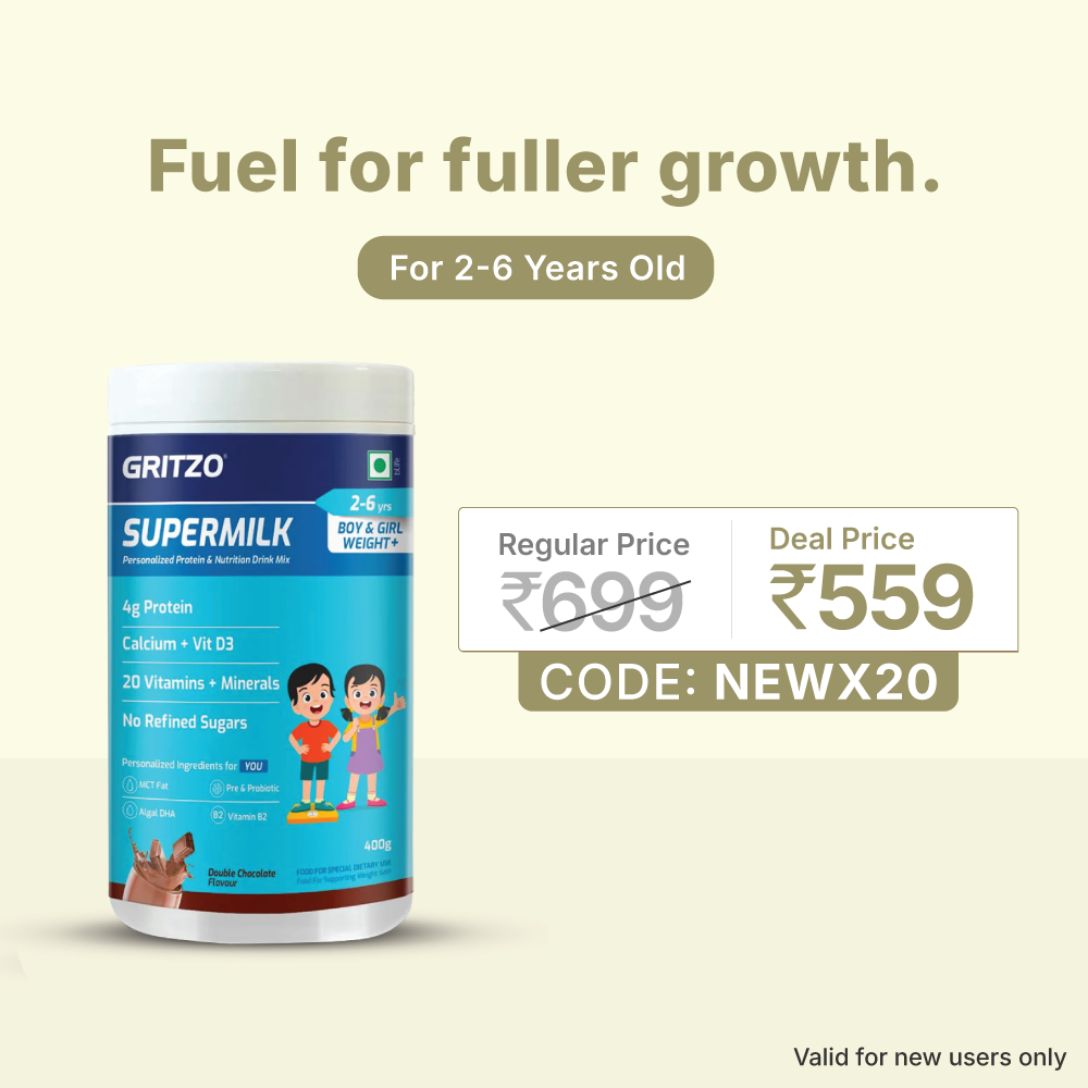 Gritzo SuperMilk Facebook ad