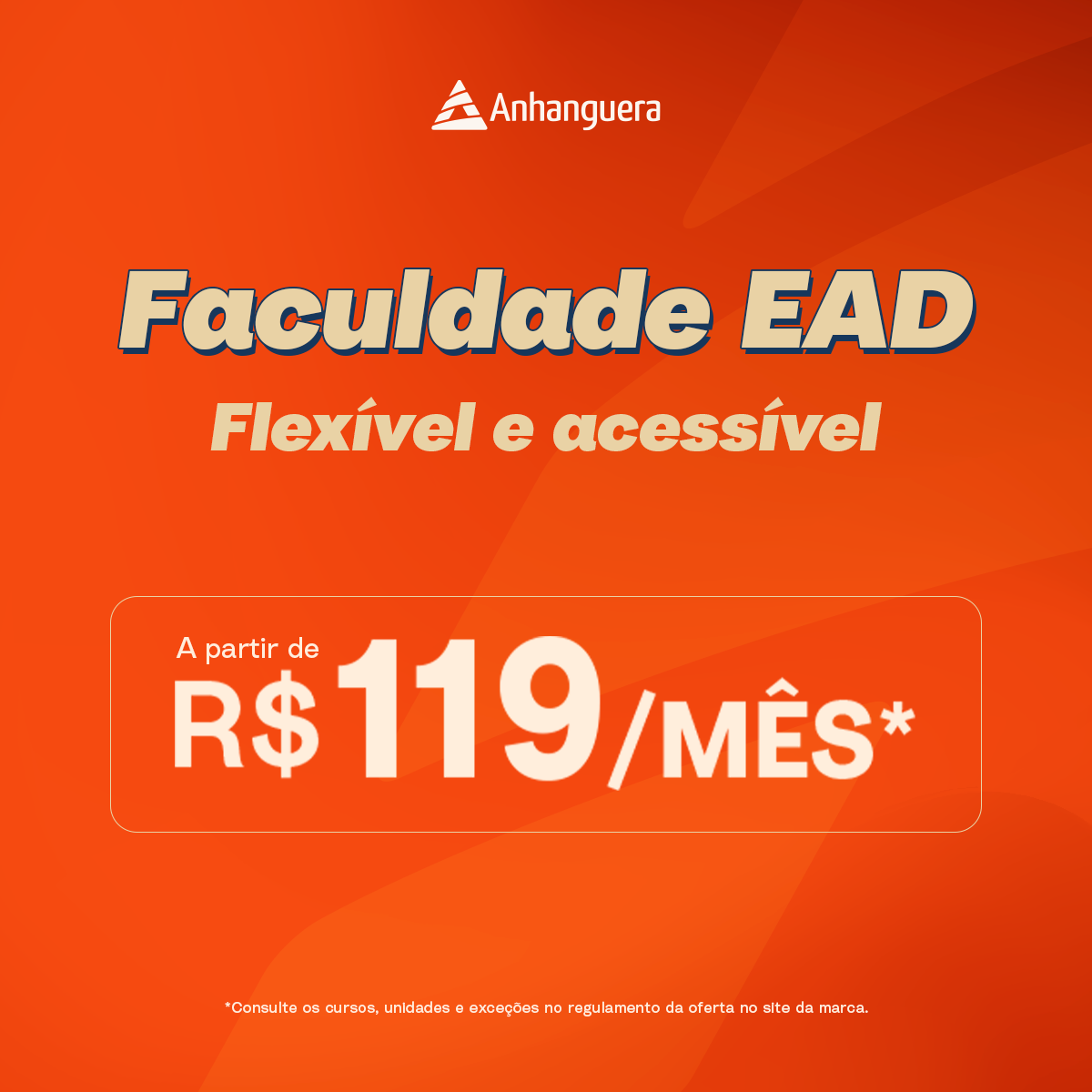 Anhanguera Educacional Facebook ad