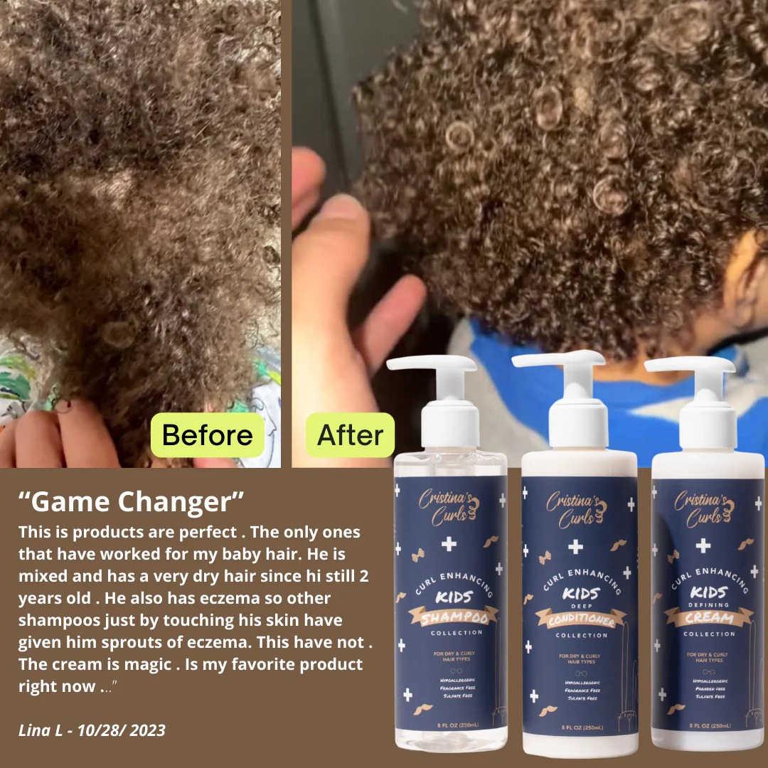 Cristinas Curls Facebook ad