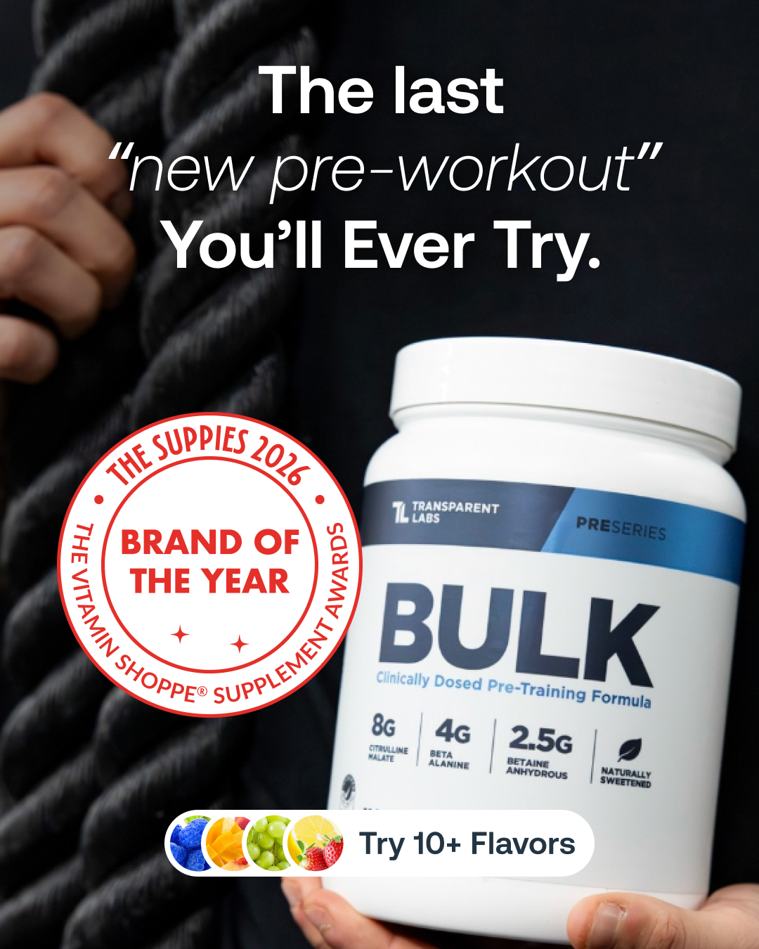 Transparent Labs Facebook ad