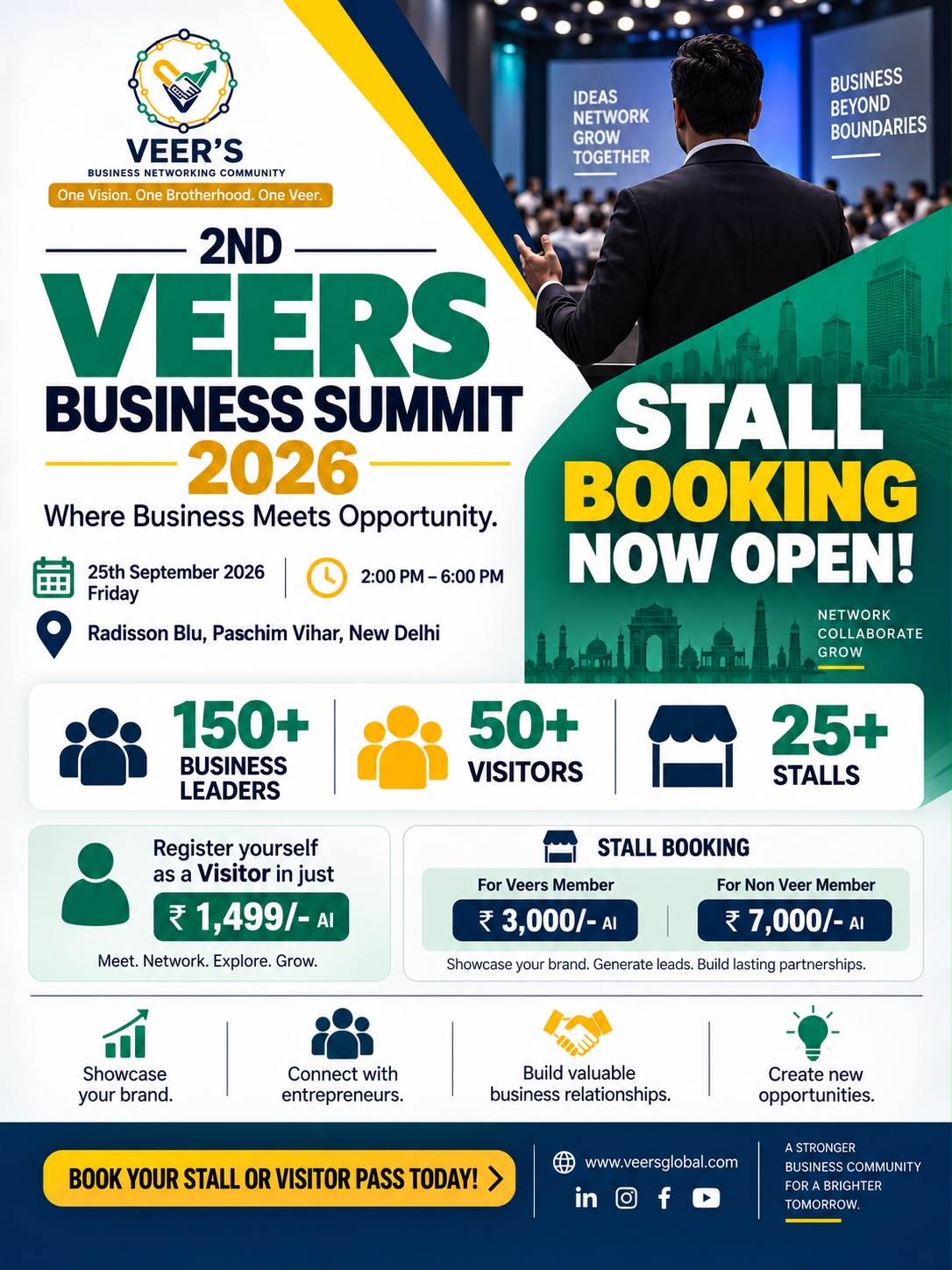 Veer’s Facebook ad: Veers Business Summit 2.0