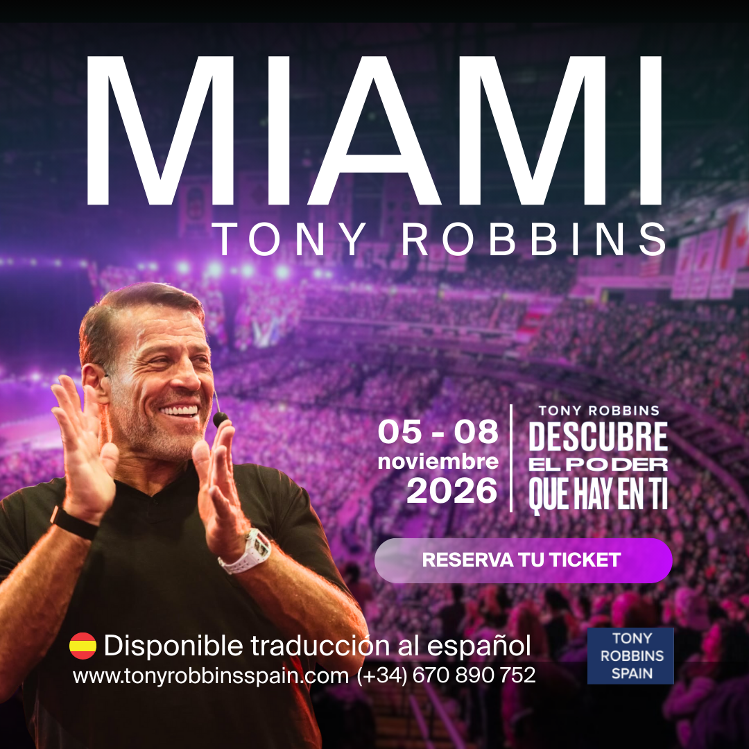 Tony Robbins Spain Facebook ad