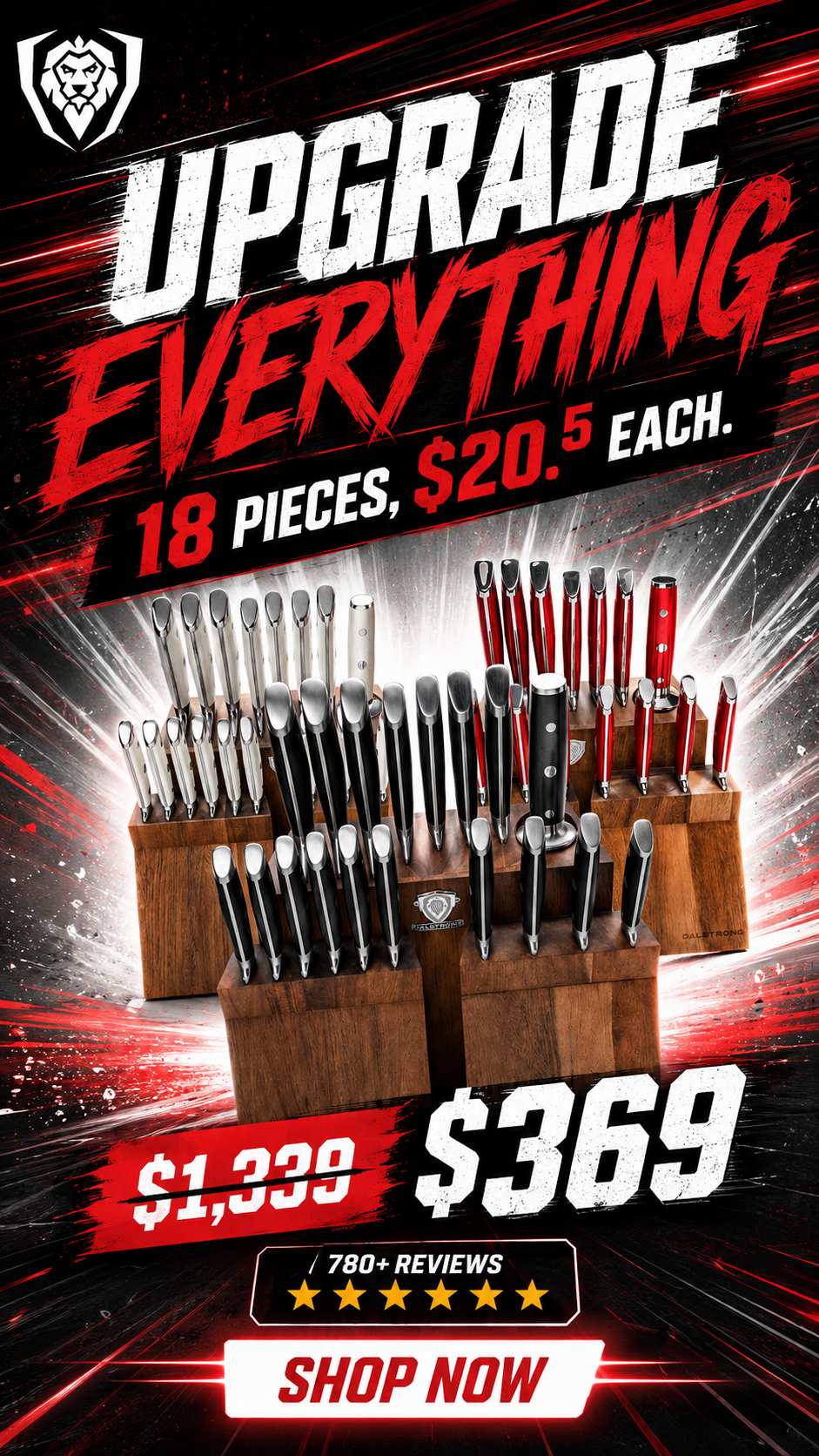 Dalstrong Facebook ad: You’re About To Lose Out