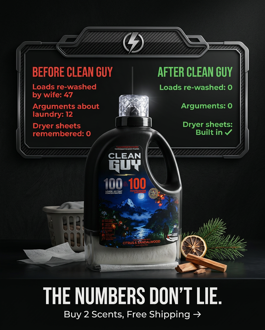 Clean Guy Facebook ad