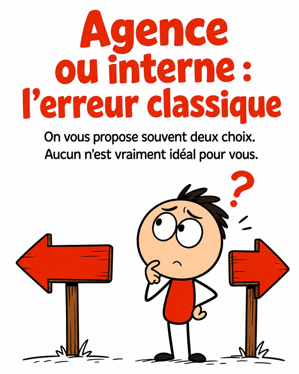 Oviga Facebook ad: Tu crois que t'as deux options pour ta…