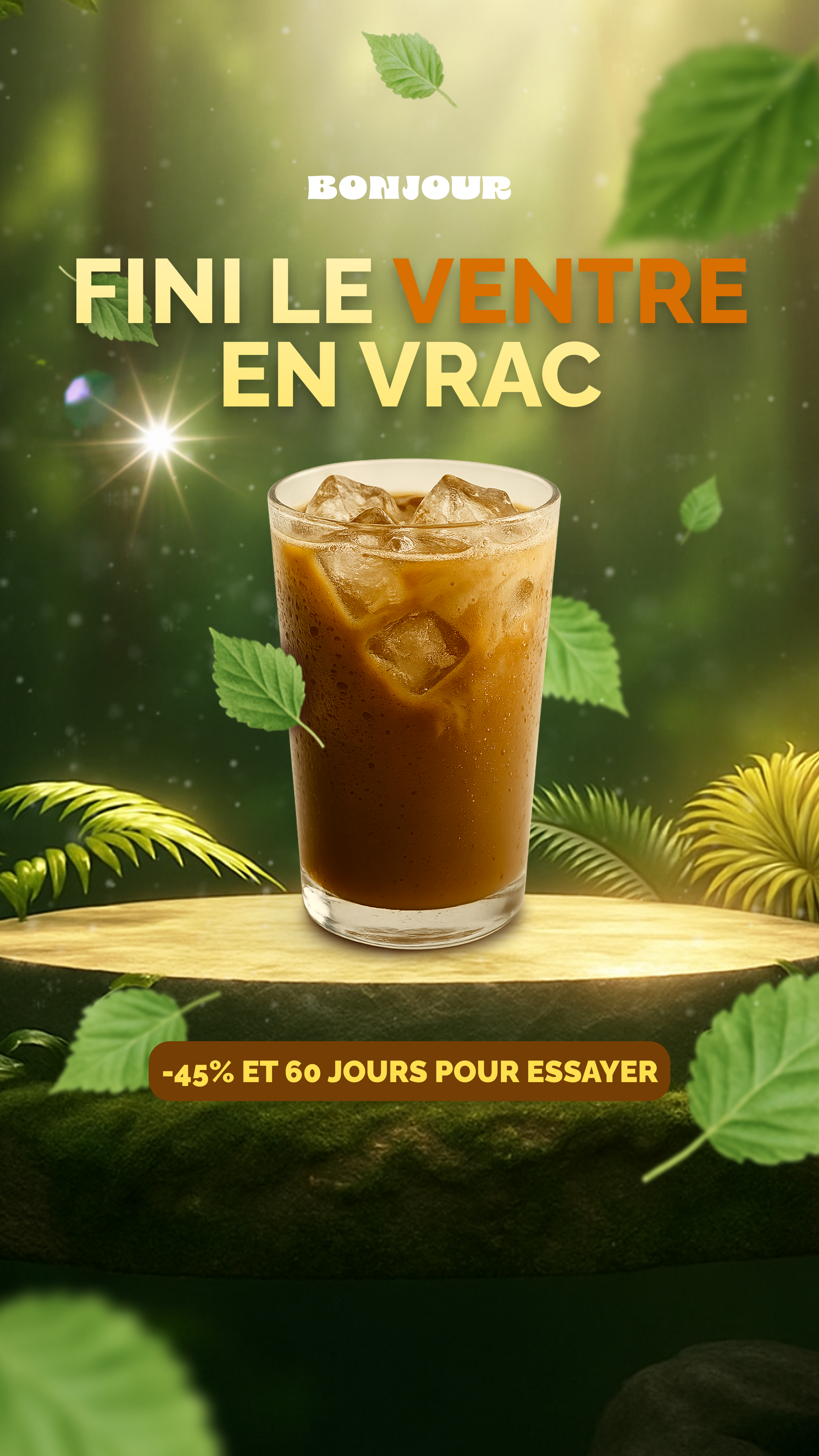 Bonjour Facebook ad