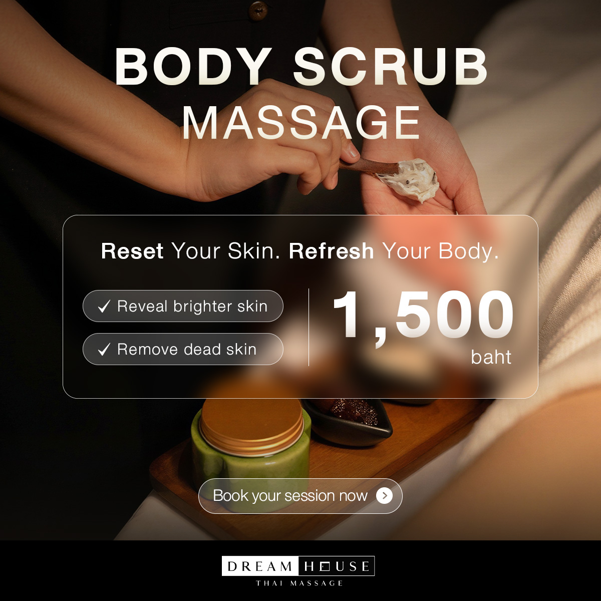 DreamHouse Thai Massage Facebook ad: More than just a treatment