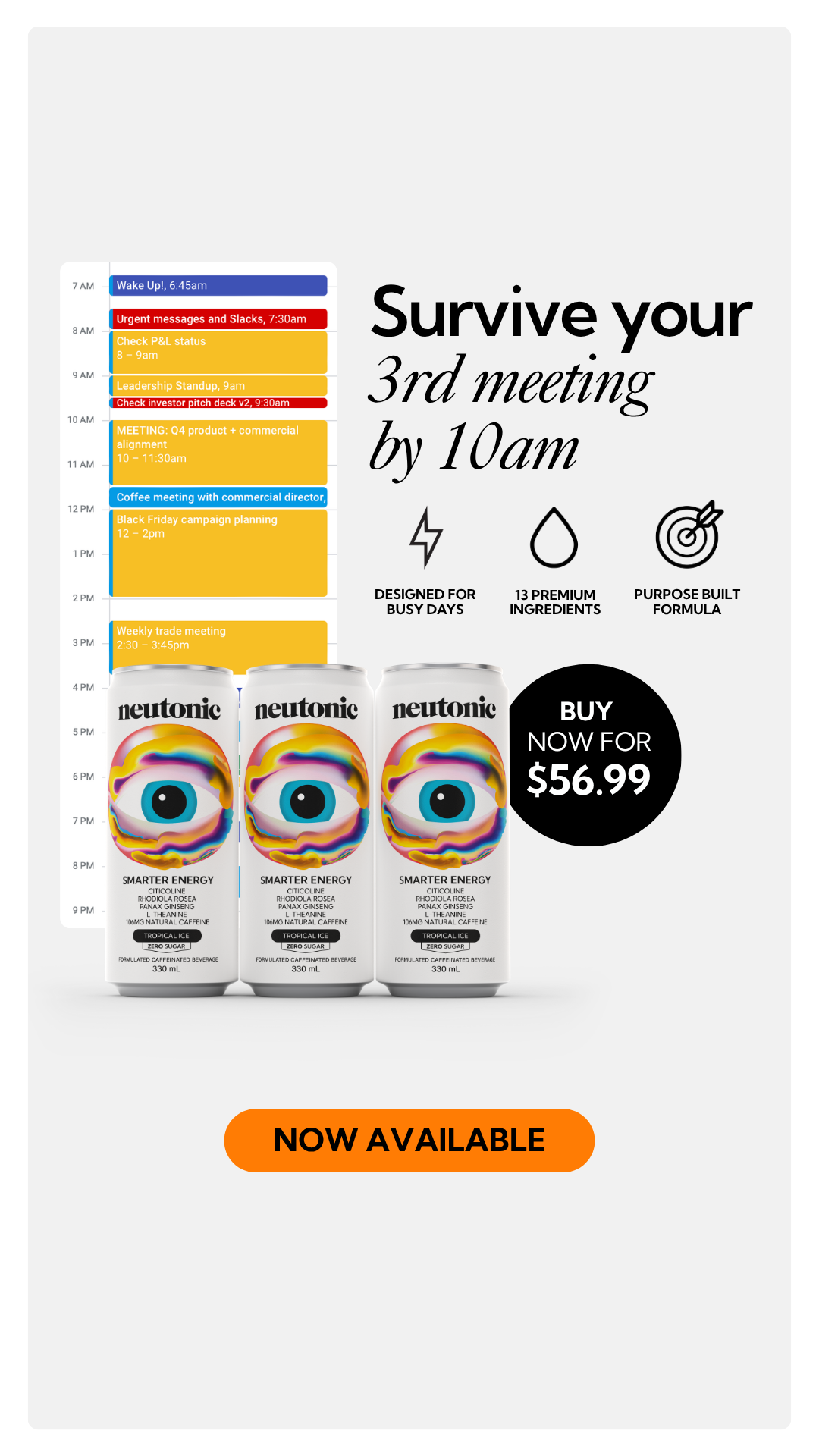 Neutonic Facebook ad