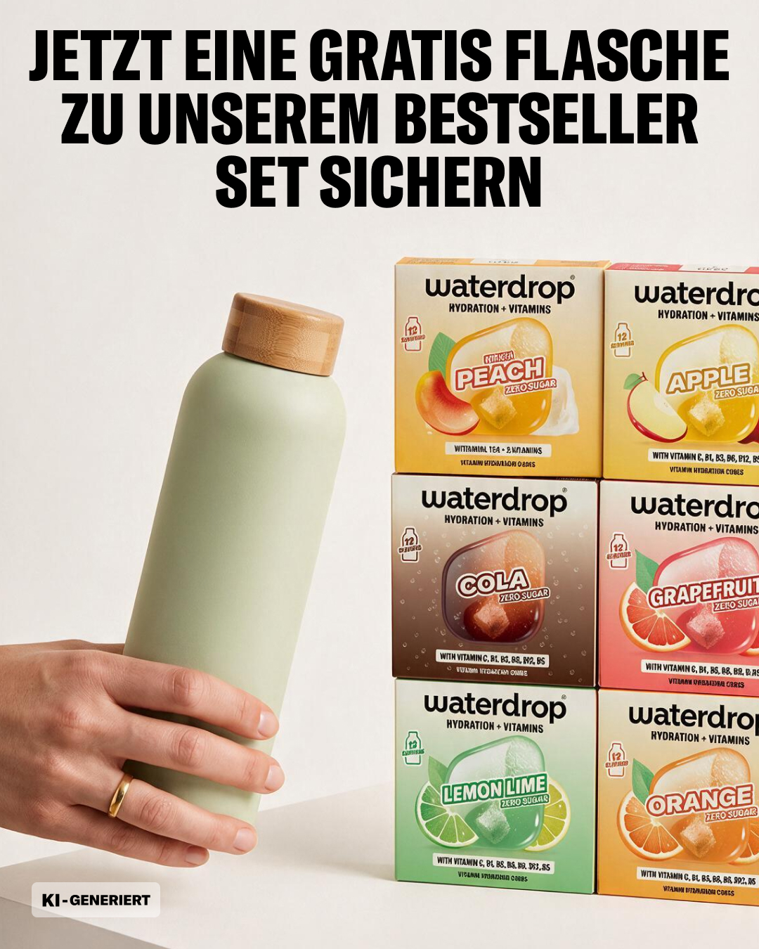 waterdrop Facebook ad