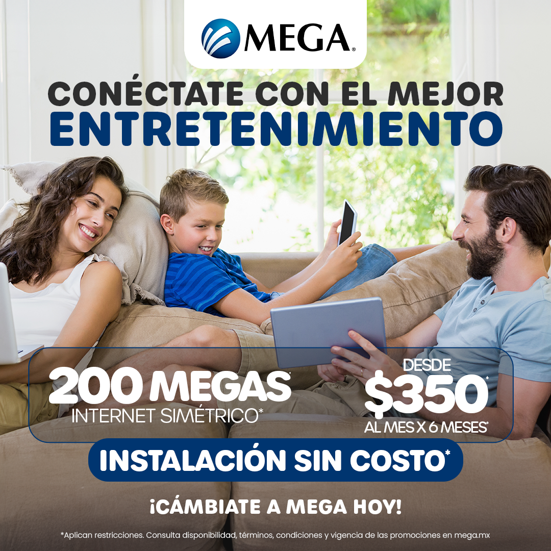 Megacable, Conectamos tu vida Facebook ad