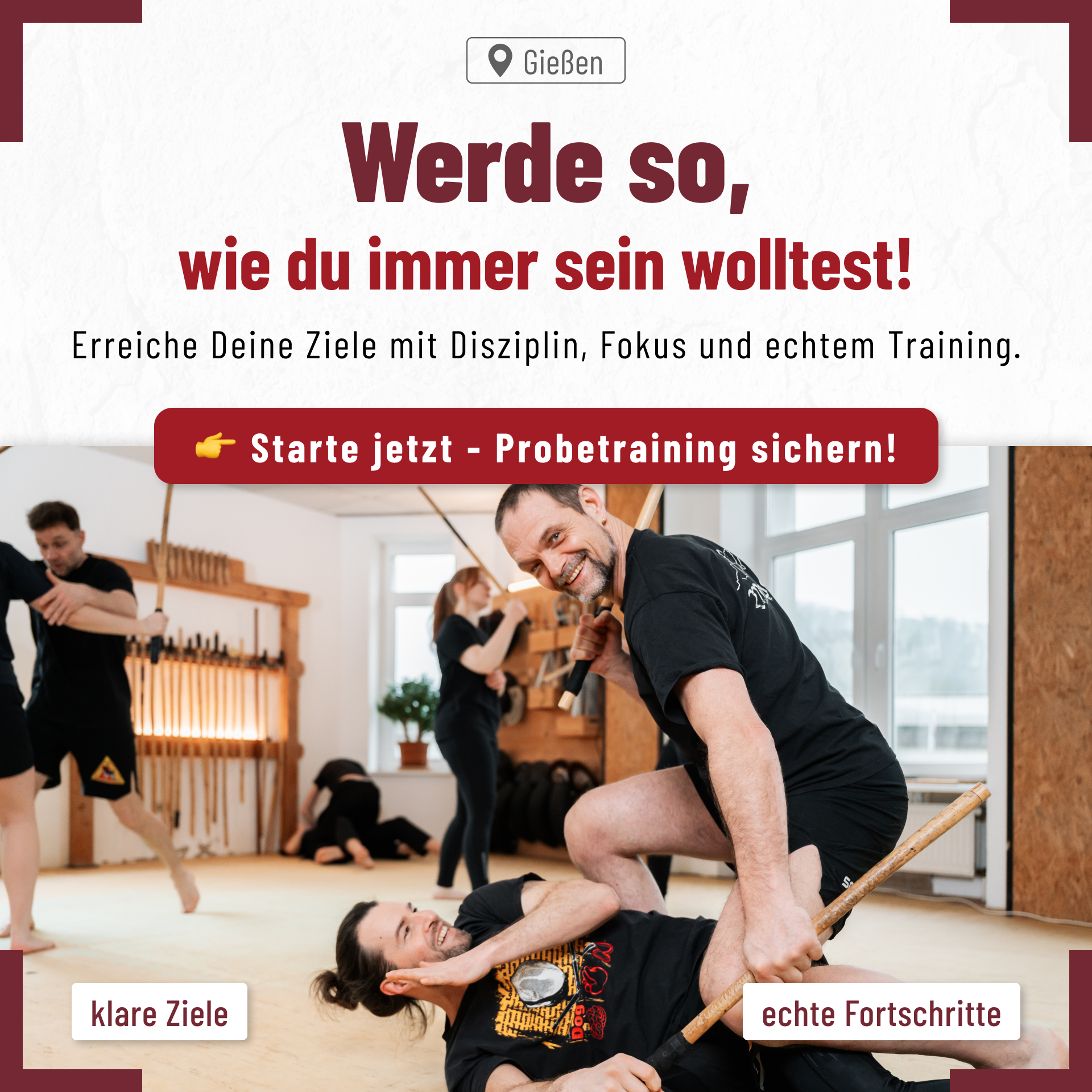 Das Kampfkunstzentrum Facebook ad