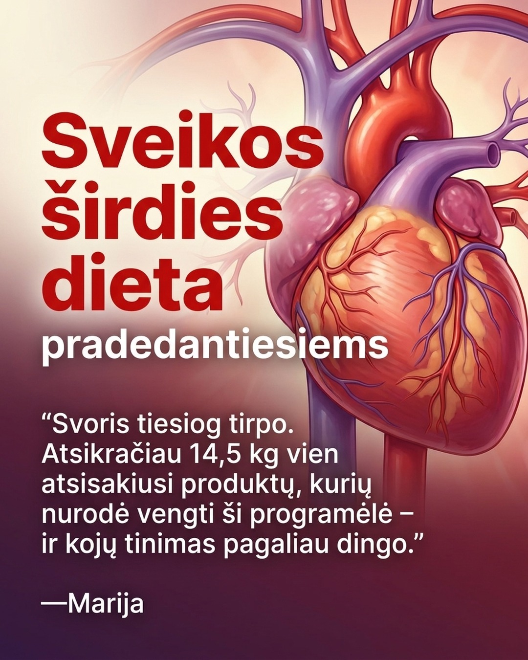 Dietistė Orinta Facebook ad: Atlik nemokamą testą