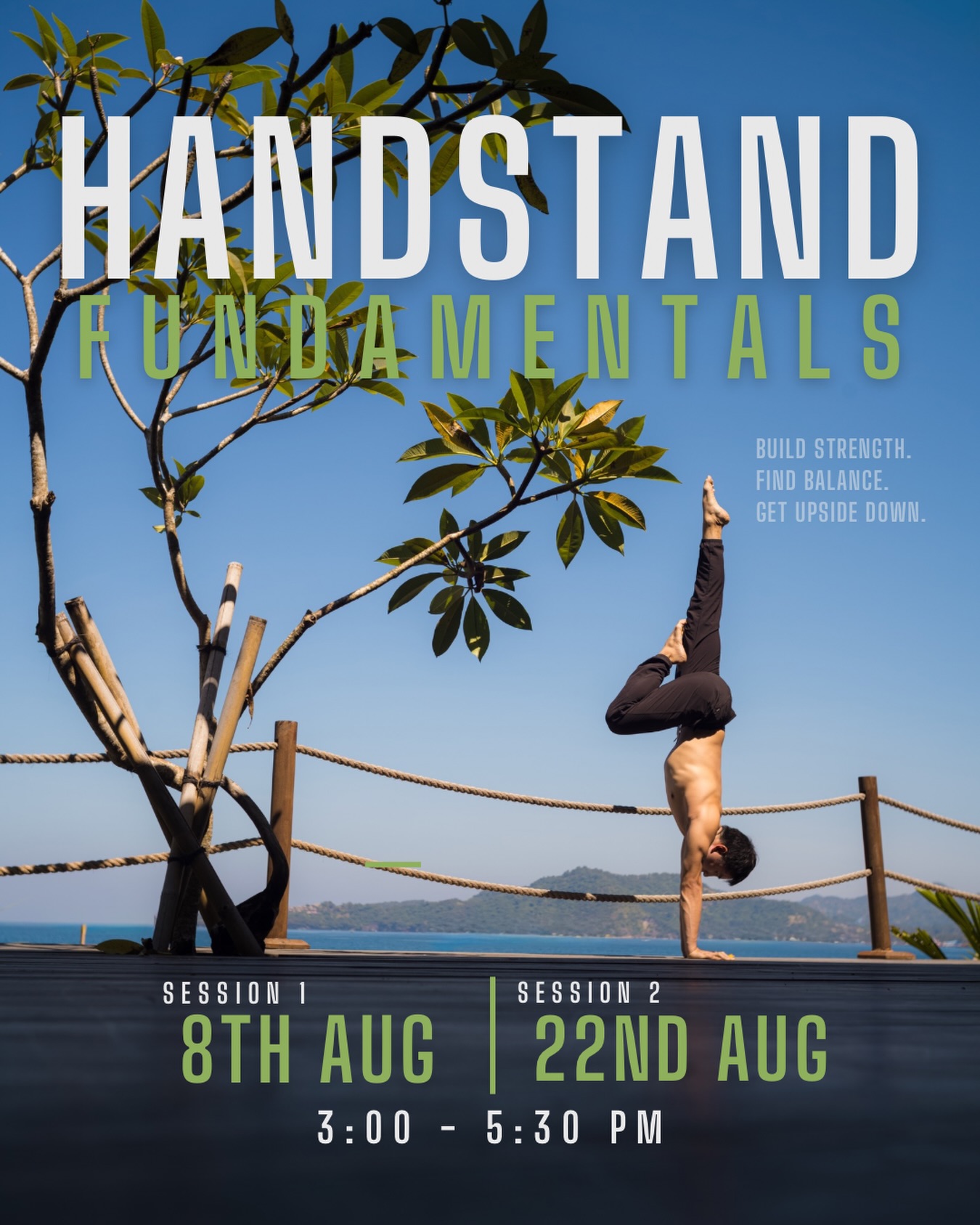thewoodyogahk Facebook ad: Two 2.5-hour special class in August designed for…