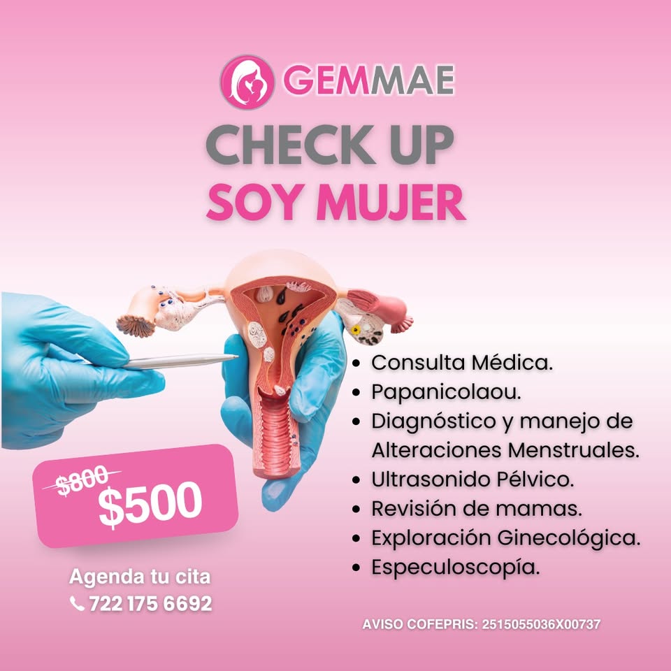 Gemmae Ginecologos Facebook ad: ¿Hace cuánto no te revisas?