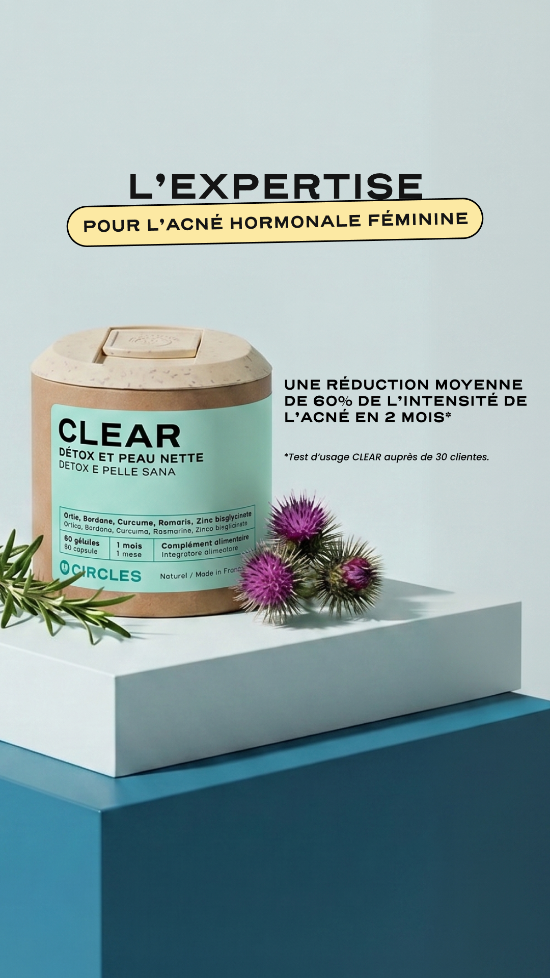 Circles Facebook ad