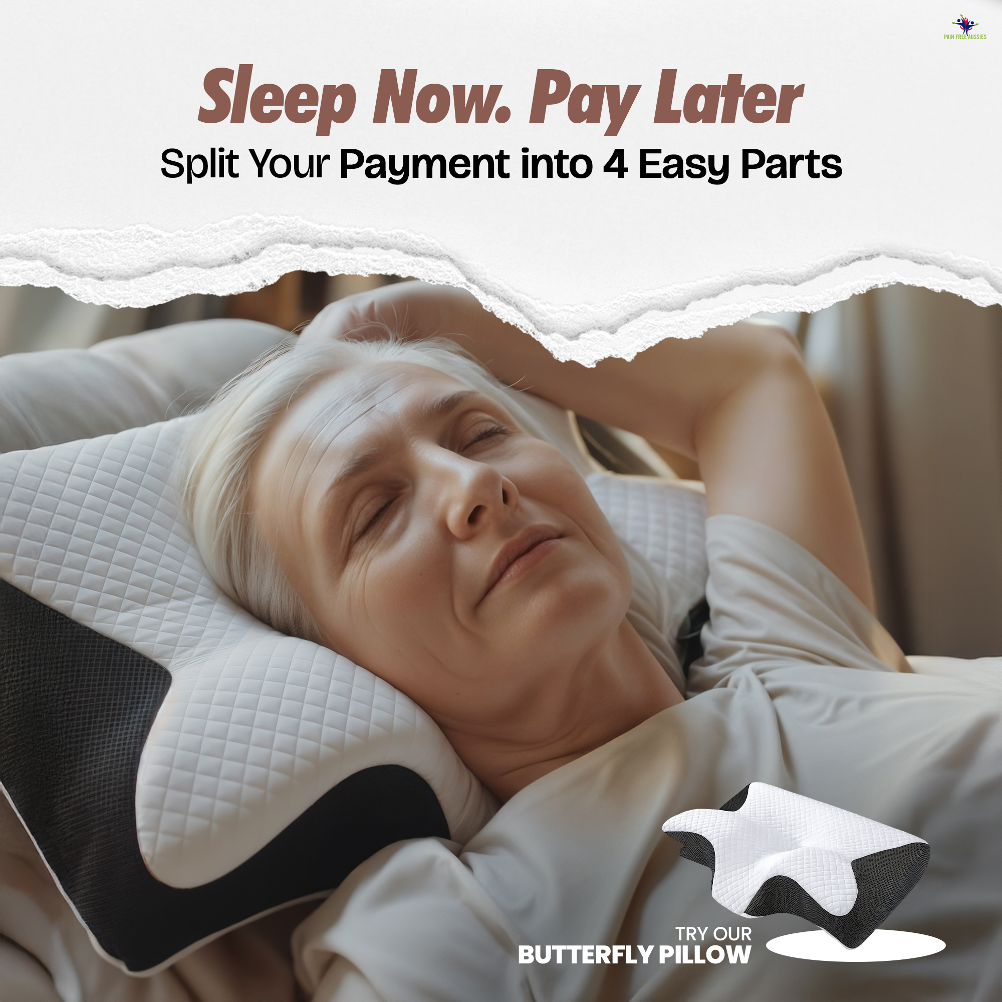 Pain Free Aussies Facebook ad