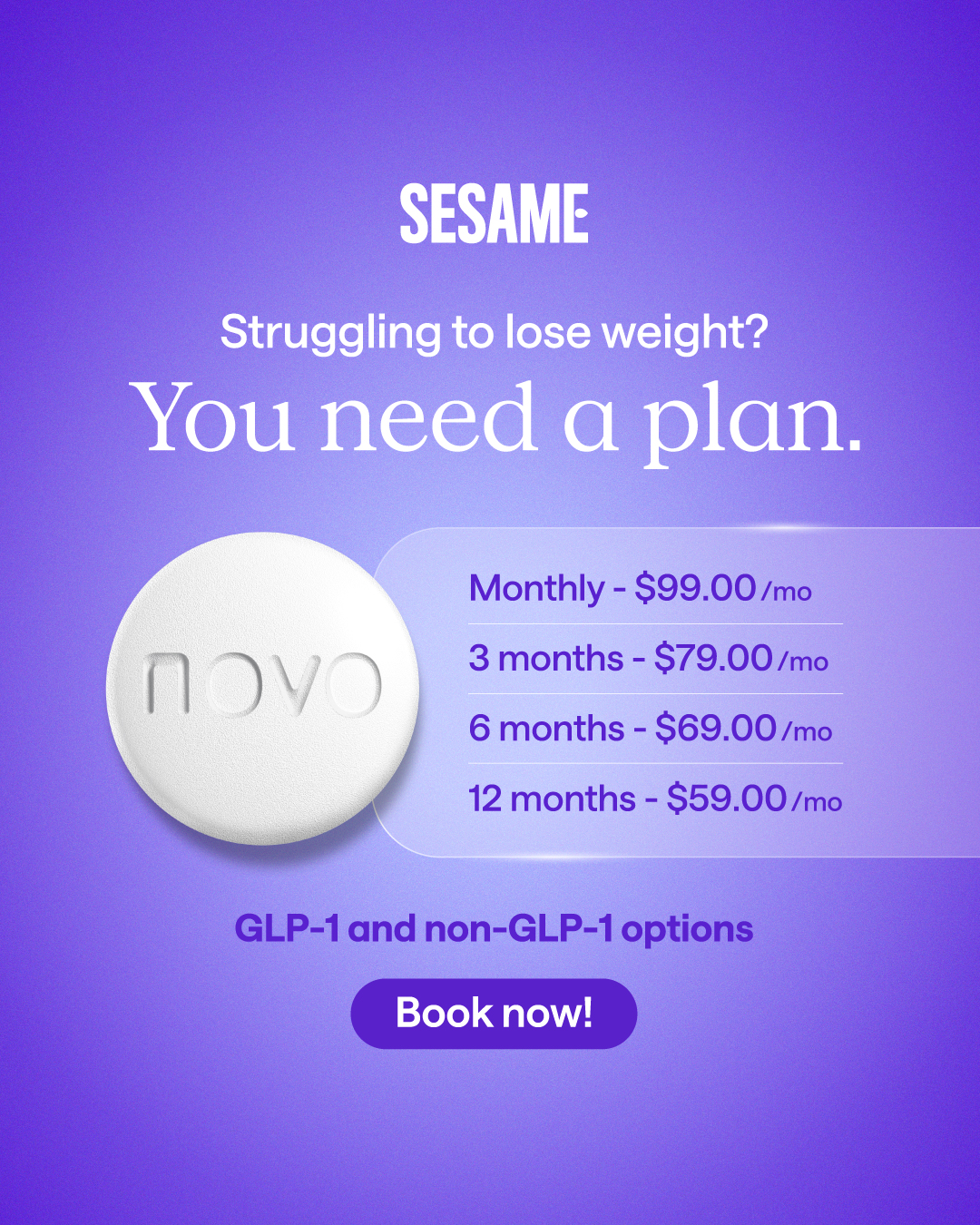 Sesame Facebook ad